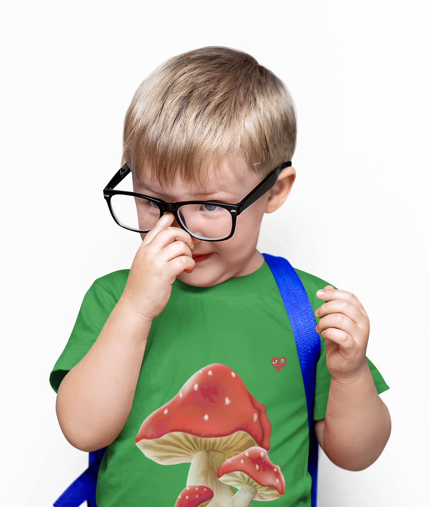 Kids Mushroom Tee — Cute Red Toadstool Graphic Shirt product thumbnail image Kids Mushroom Tee — Cute Red Toadstool Graphic Shirt product thumbnail image