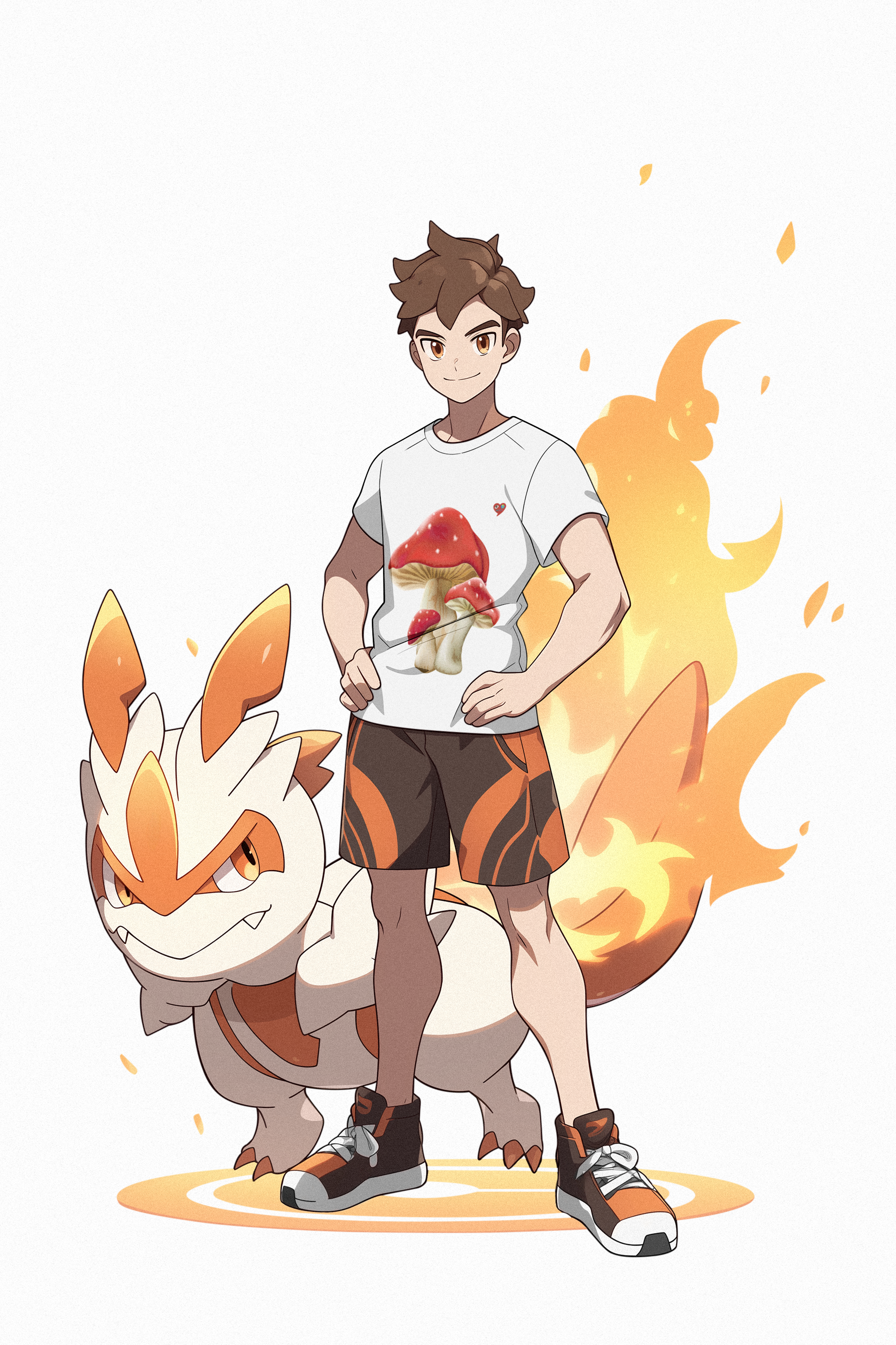 Kids Mushroom Tee — Cute Red Toadstool Graphic Shirt product thumbnail image