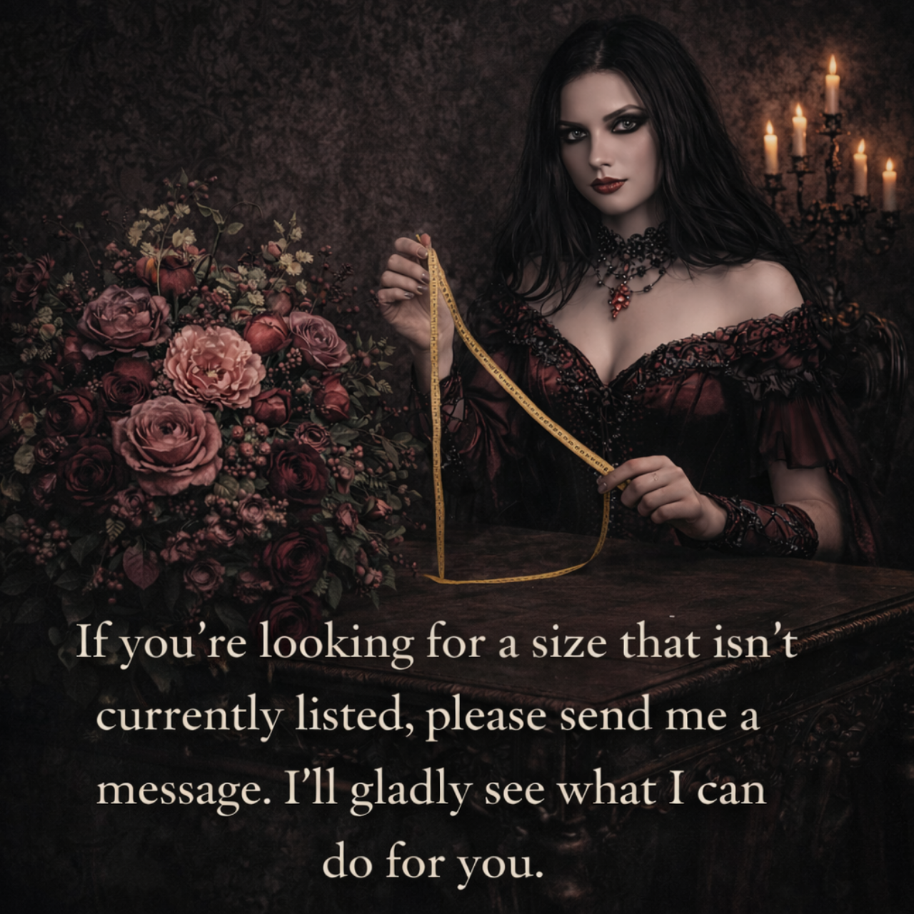 Gothic Witch with Raven Matte Canvas Wall Art — Floral Witchy Spell Decor product thumbnail image Gothic Witch with Raven Matte Canvas Wall Art — Floral Witchy Spell Decor product thumbnail image