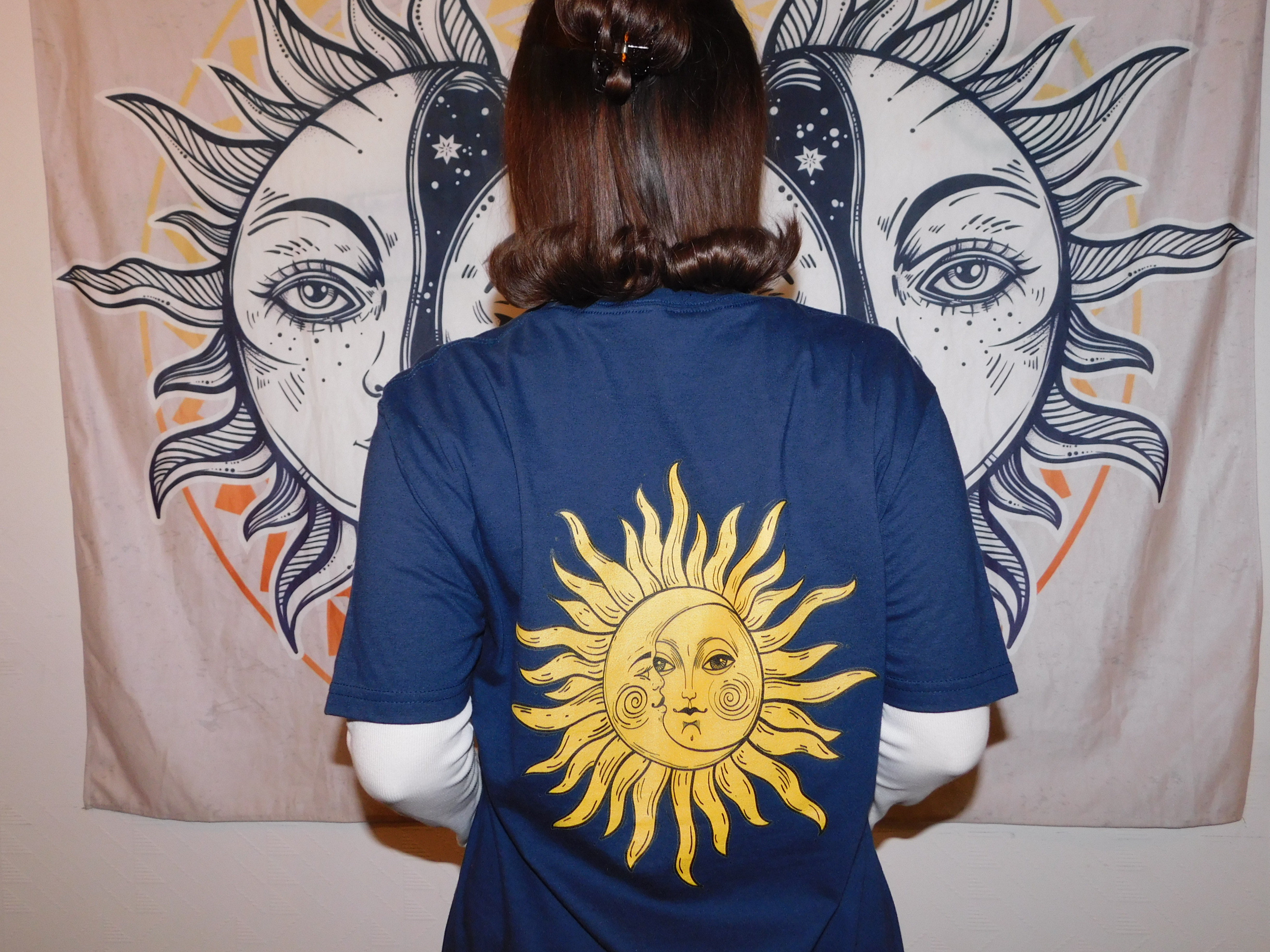 Sun & Moon Tarot With Izzy T-Shirt product thumbnail image Sun & Moon Tarot With Izzy T-Shirt product thumbnail image