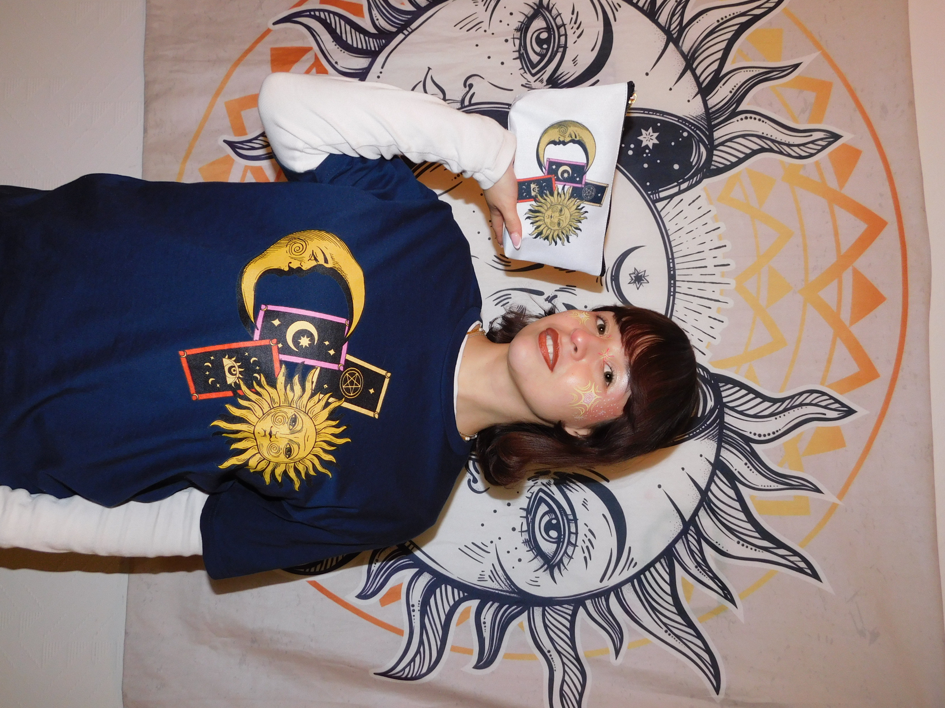 Sun &amp; Moon Tarot With Izzy T-Shirt  product thumbnail image