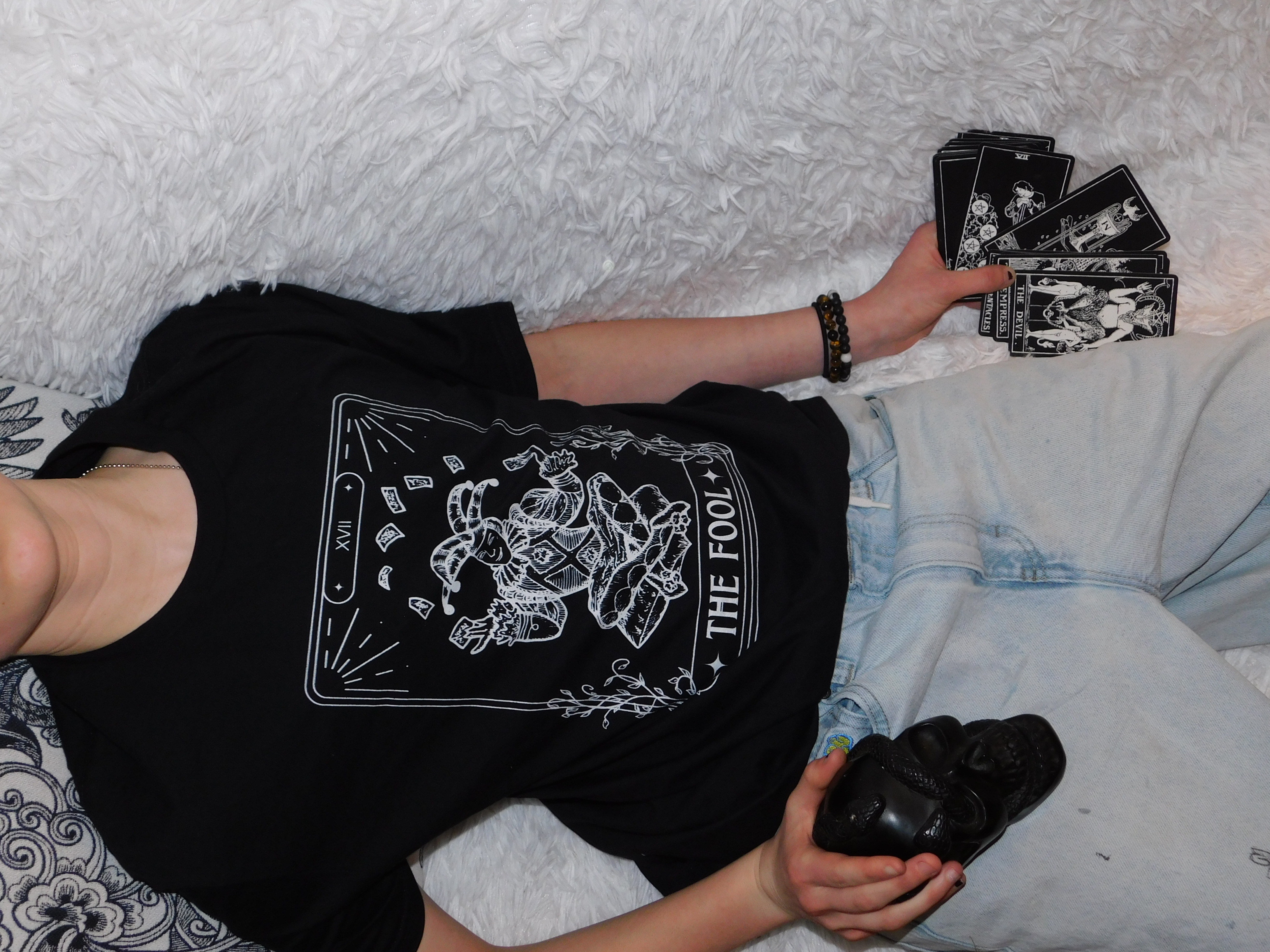 The Fool Tarot Card T-Shirt  product thumbnail image