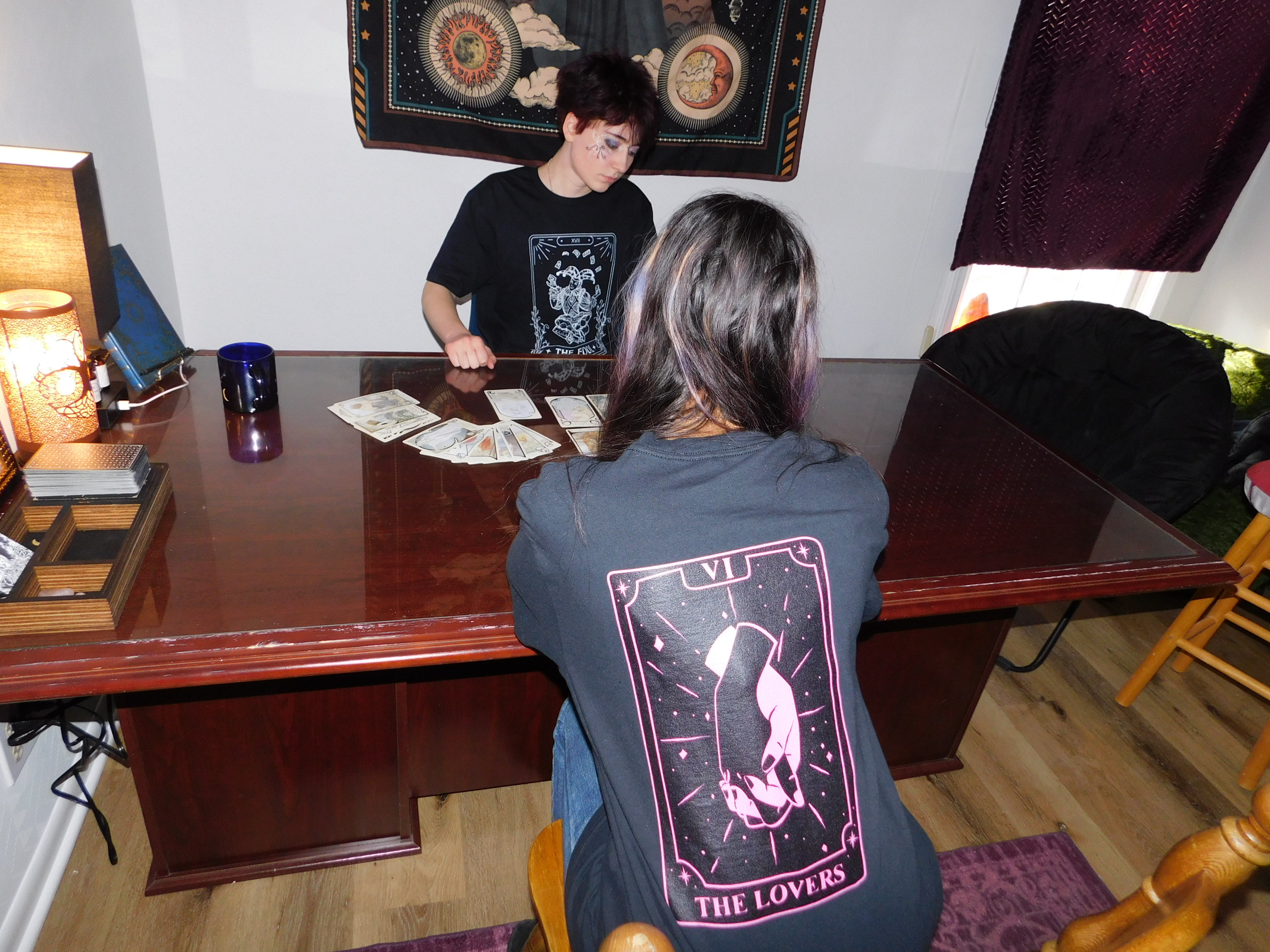 The Lovers Card T-Shirt product thumbnail image The Lovers Card T-Shirt product thumbnail image