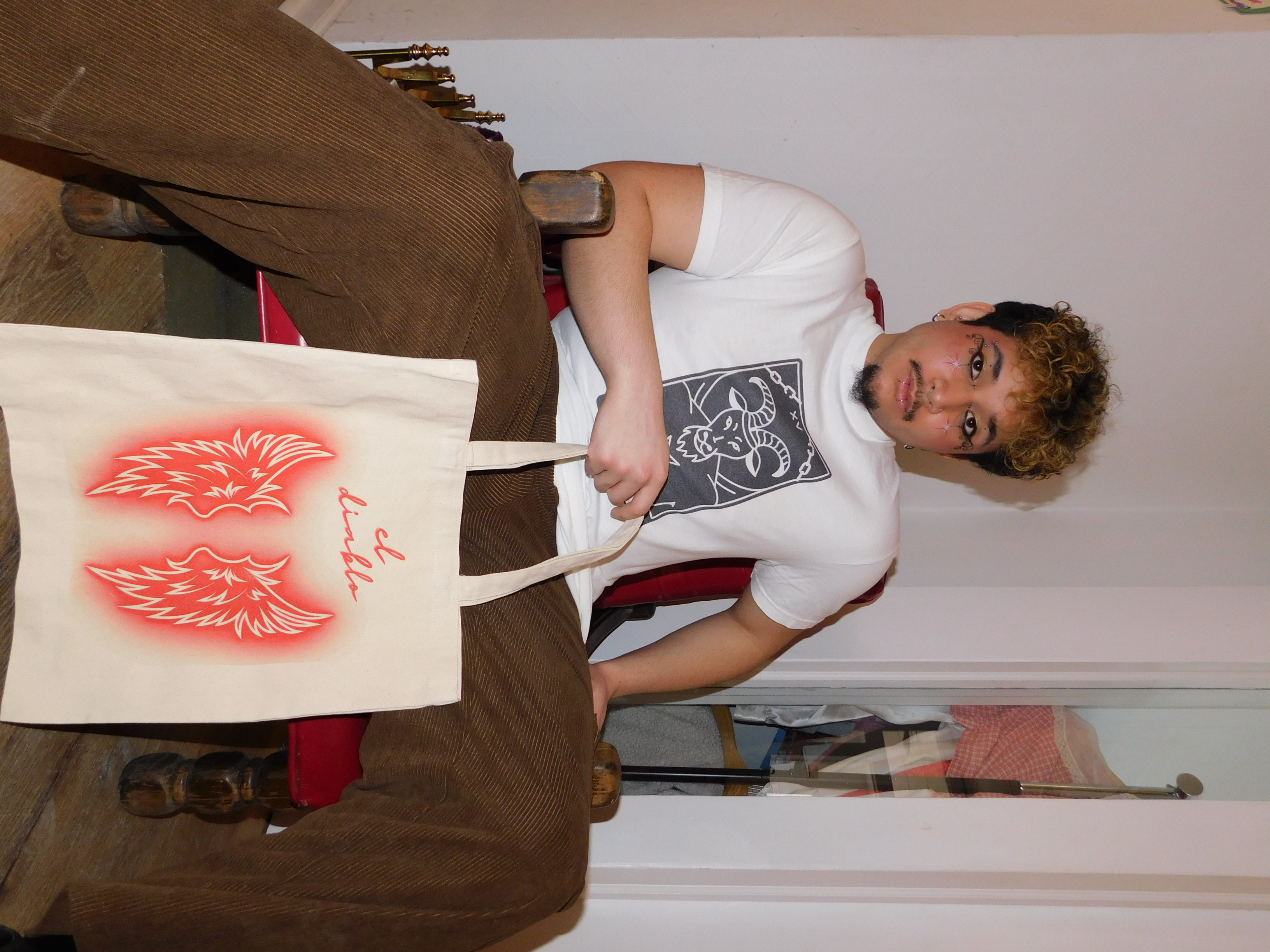 The Devil Tarot Tote Bag product thumbnail image