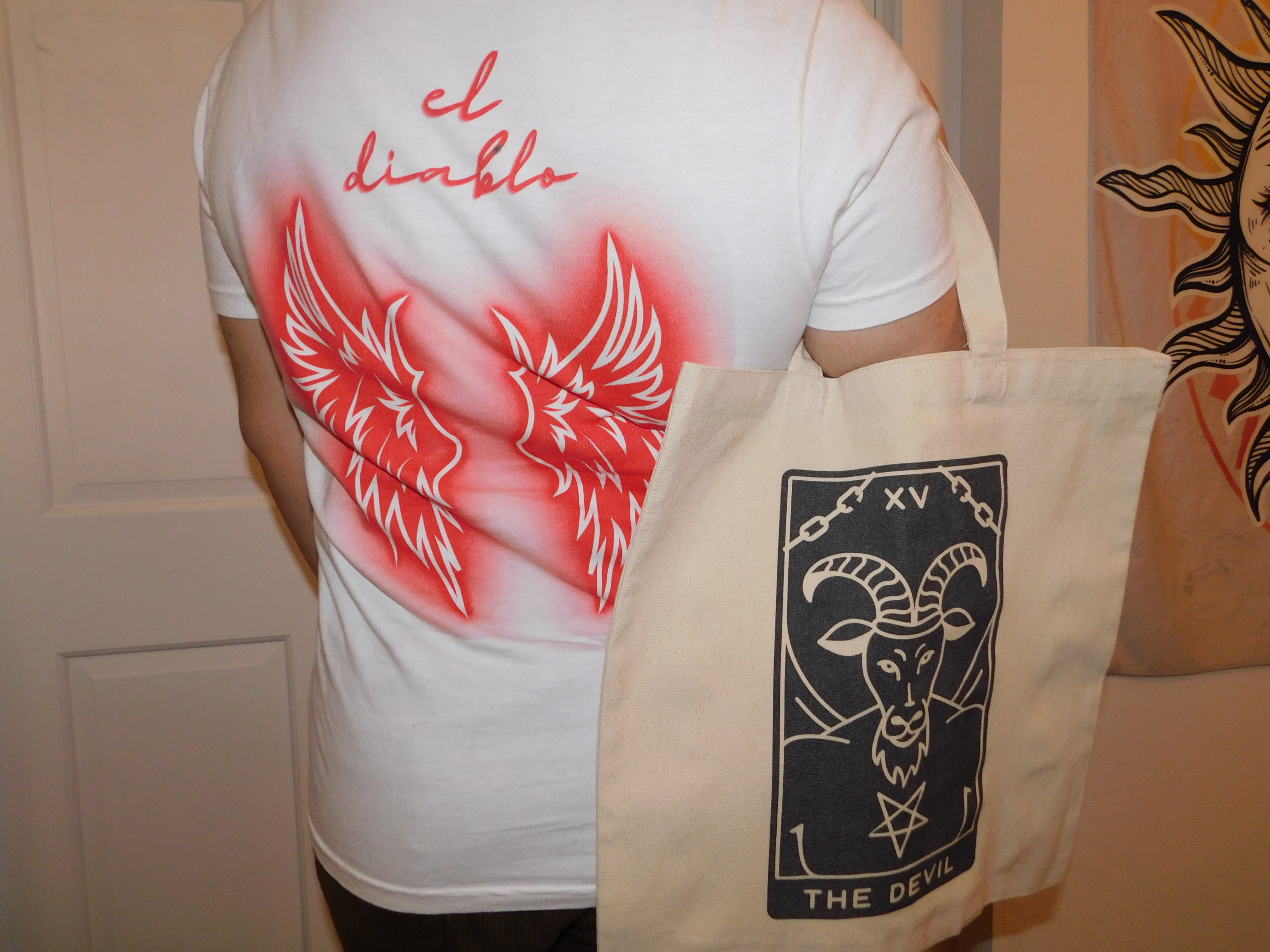 The Devil Tarot Tote Bag product thumbnail image The Devil Tarot Tote Bag product thumbnail image