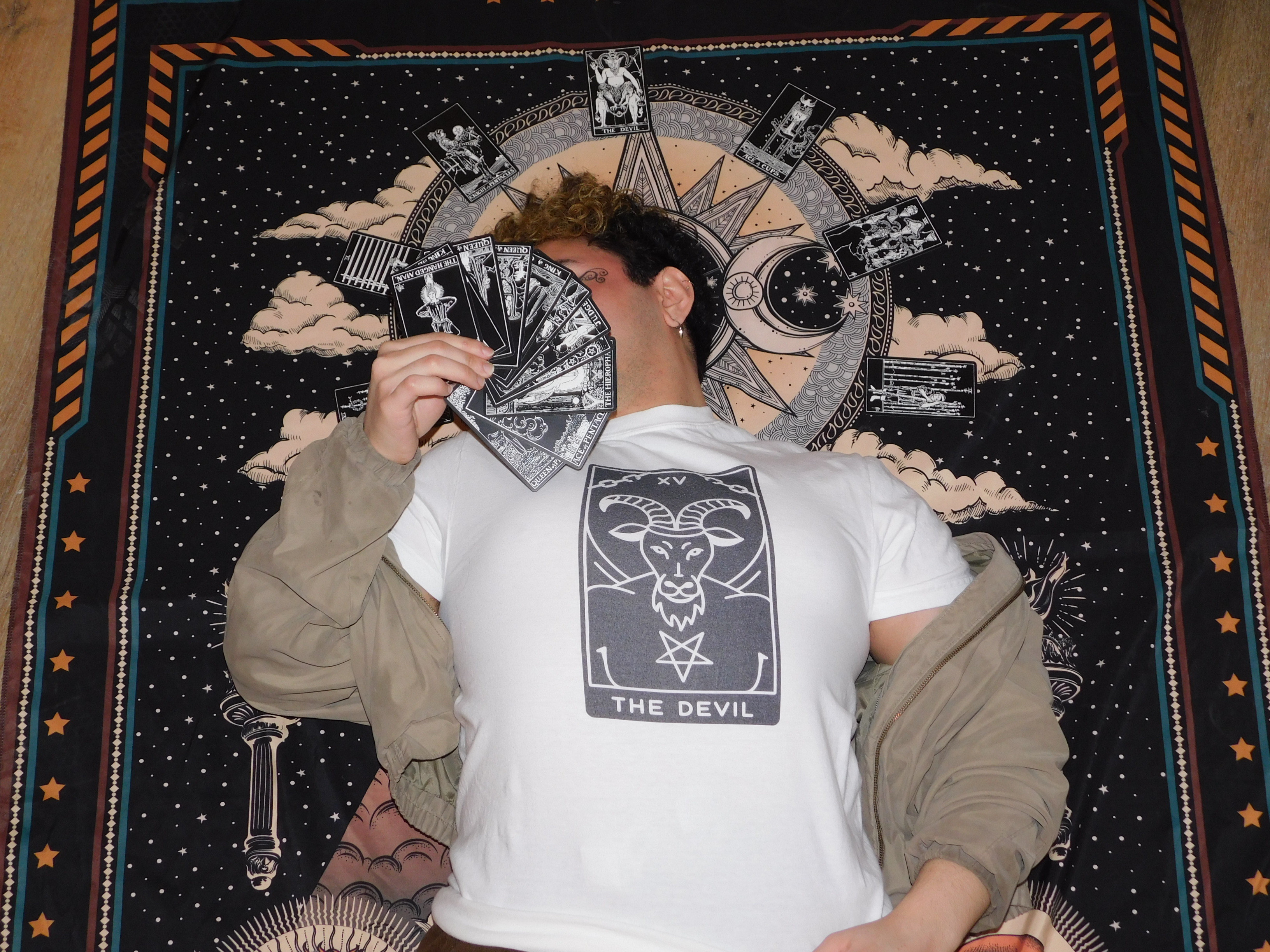  El Diablo Tarot Card T-Shirt  product thumbnail image