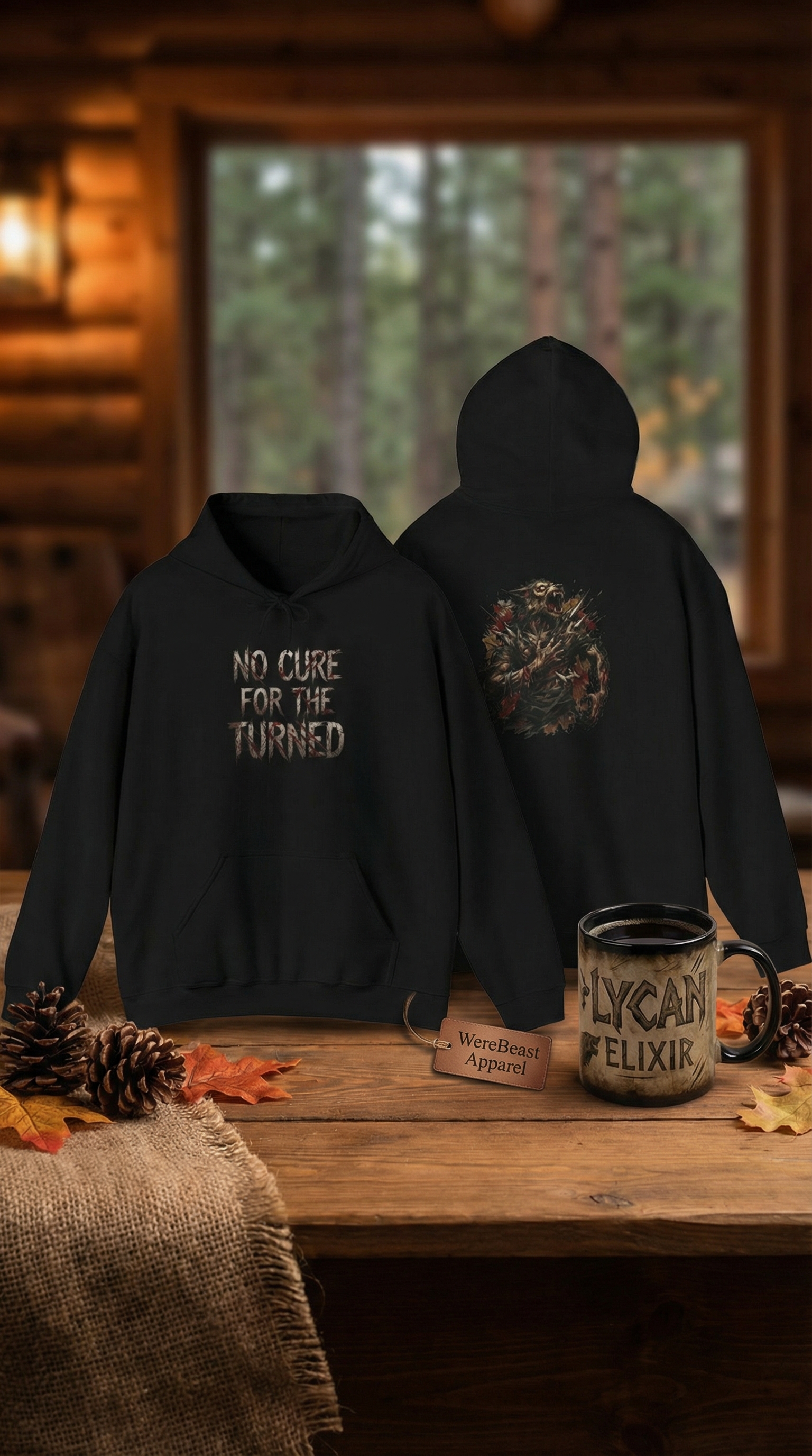 No Cure For The Turned Hoodie product thumbnail image