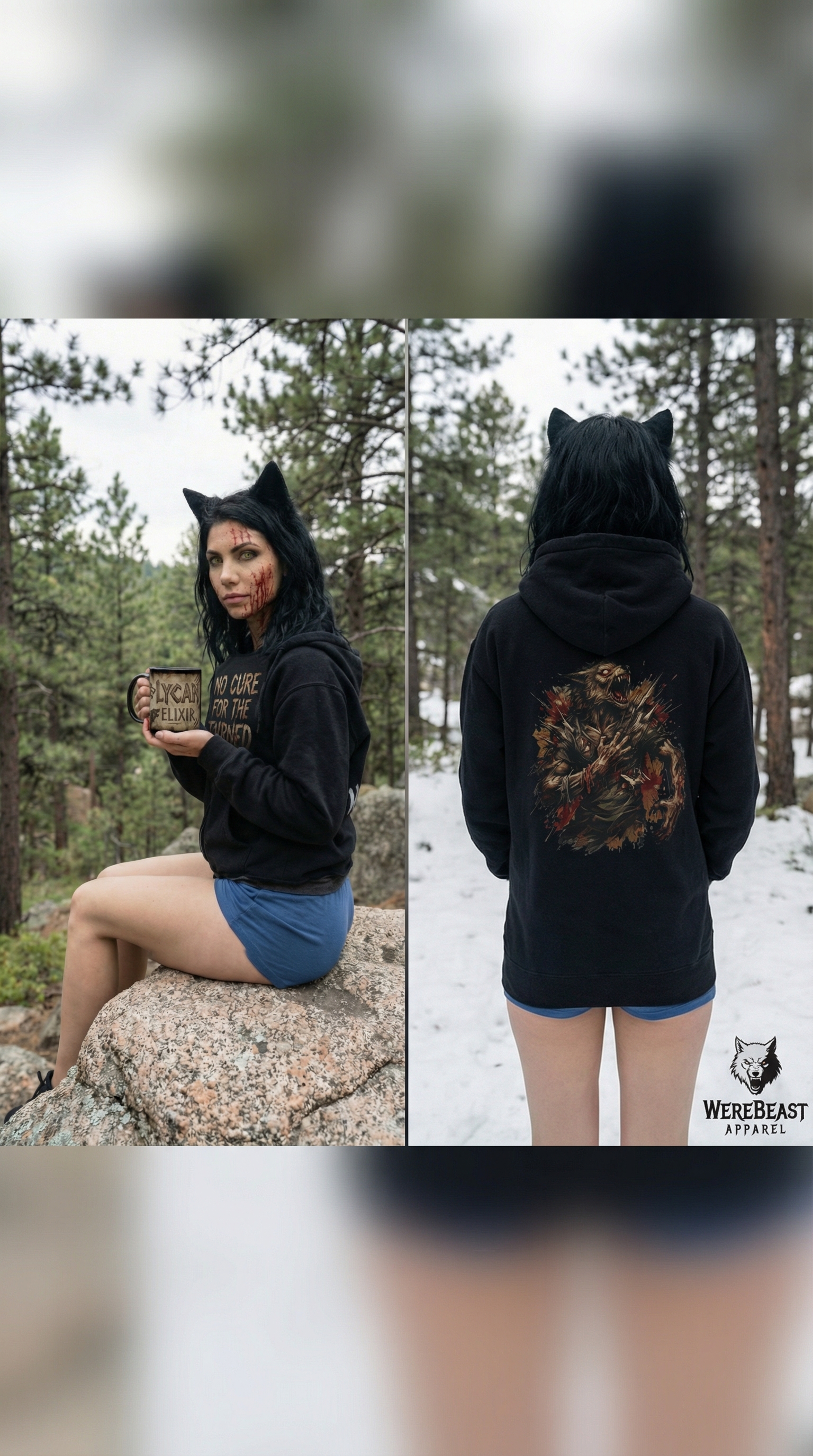 No Cure For The Turned Hoodie product thumbnail image