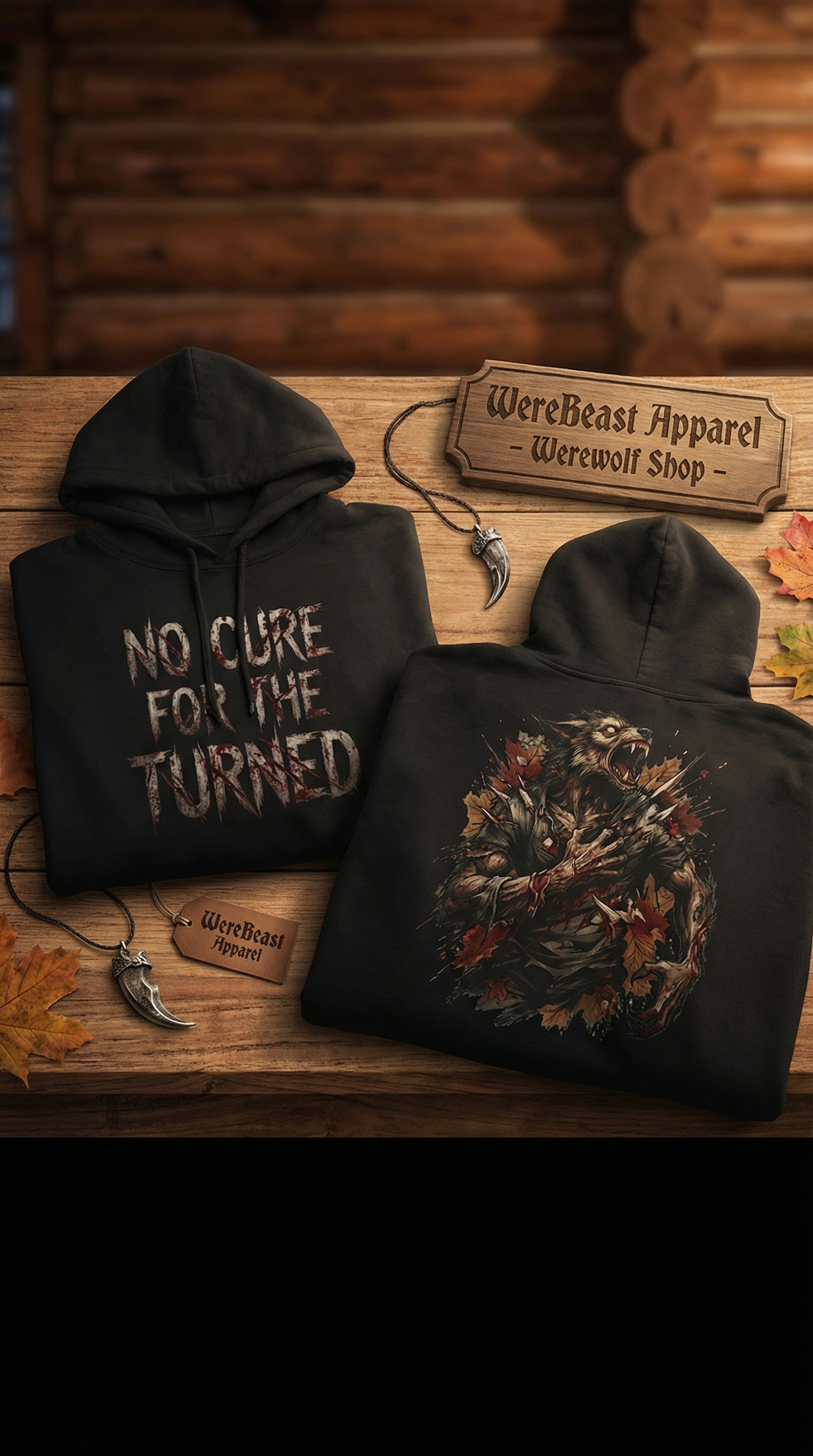 No Cure For The Turned Hoodie product thumbnail image No Cure For The Turned Hoodie product thumbnail image