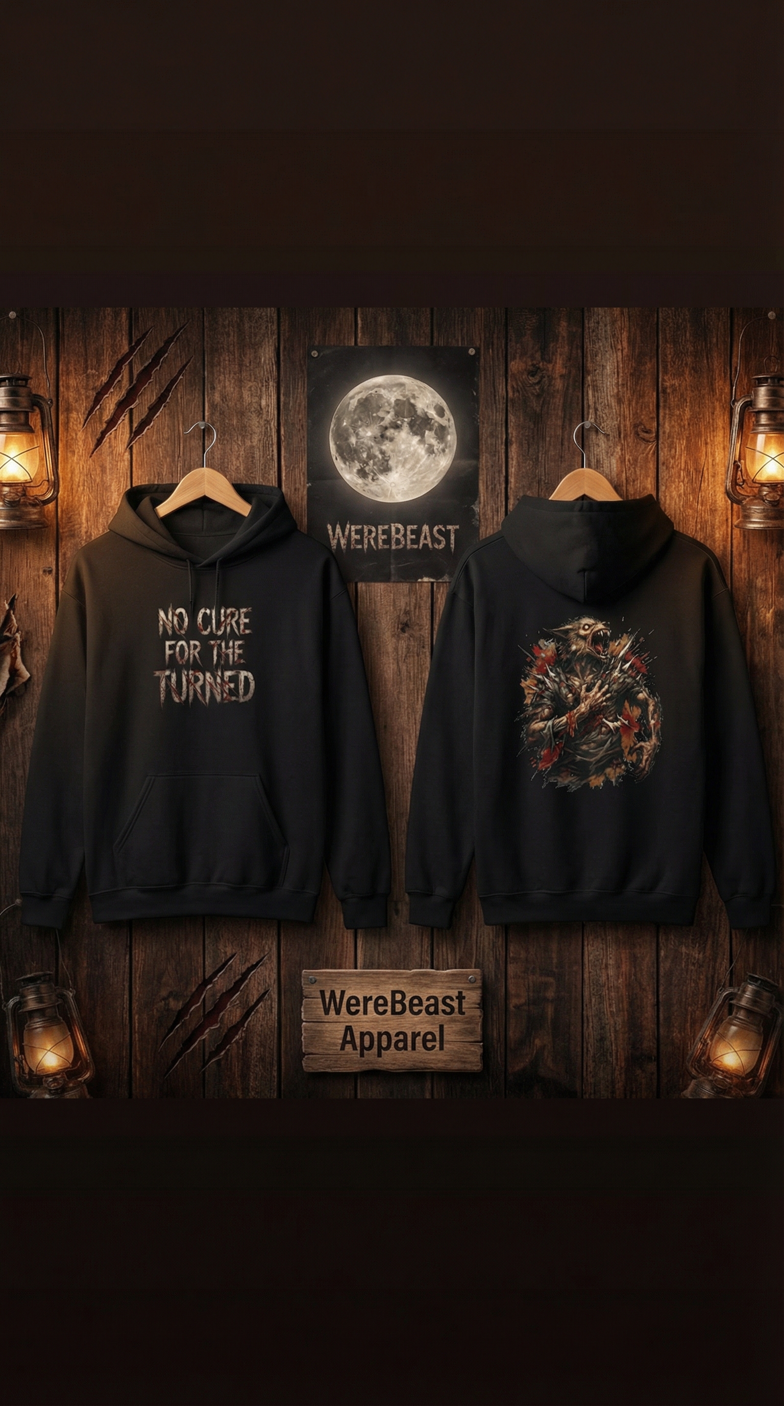 No Cure For The Turned Hoodie product thumbnail image