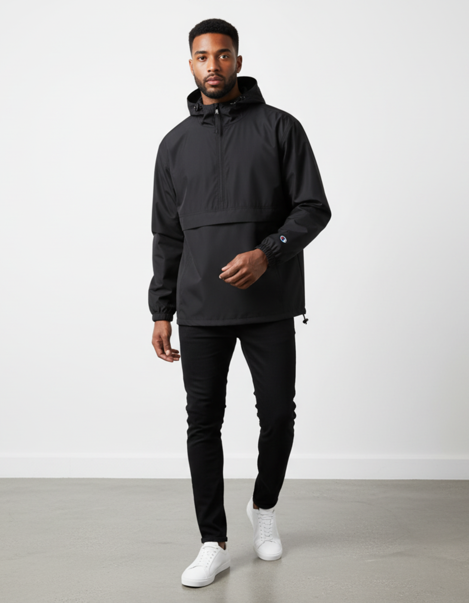 Packable Jacket — Lightweight Waterproof Hooded Windbreaker product thumbnail image