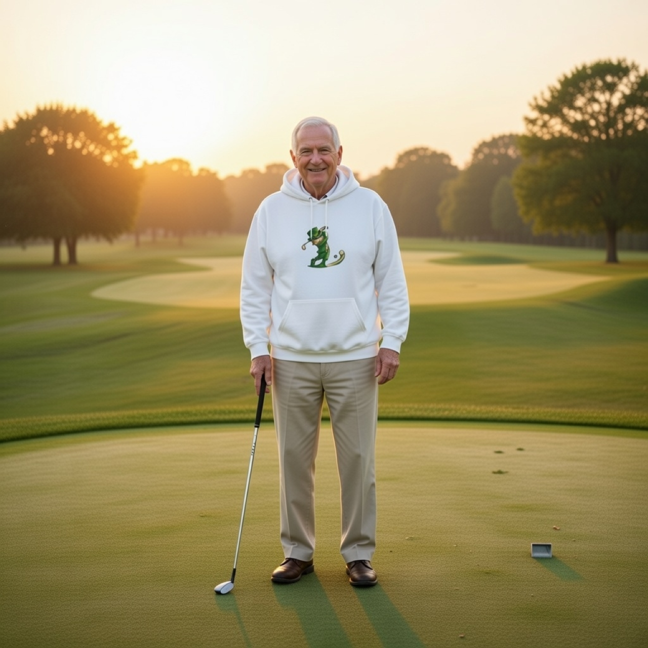 Lucky Golf Hoodie – Heavyweight St. Patrick’s Day Golf Hoodie product thumbnail image