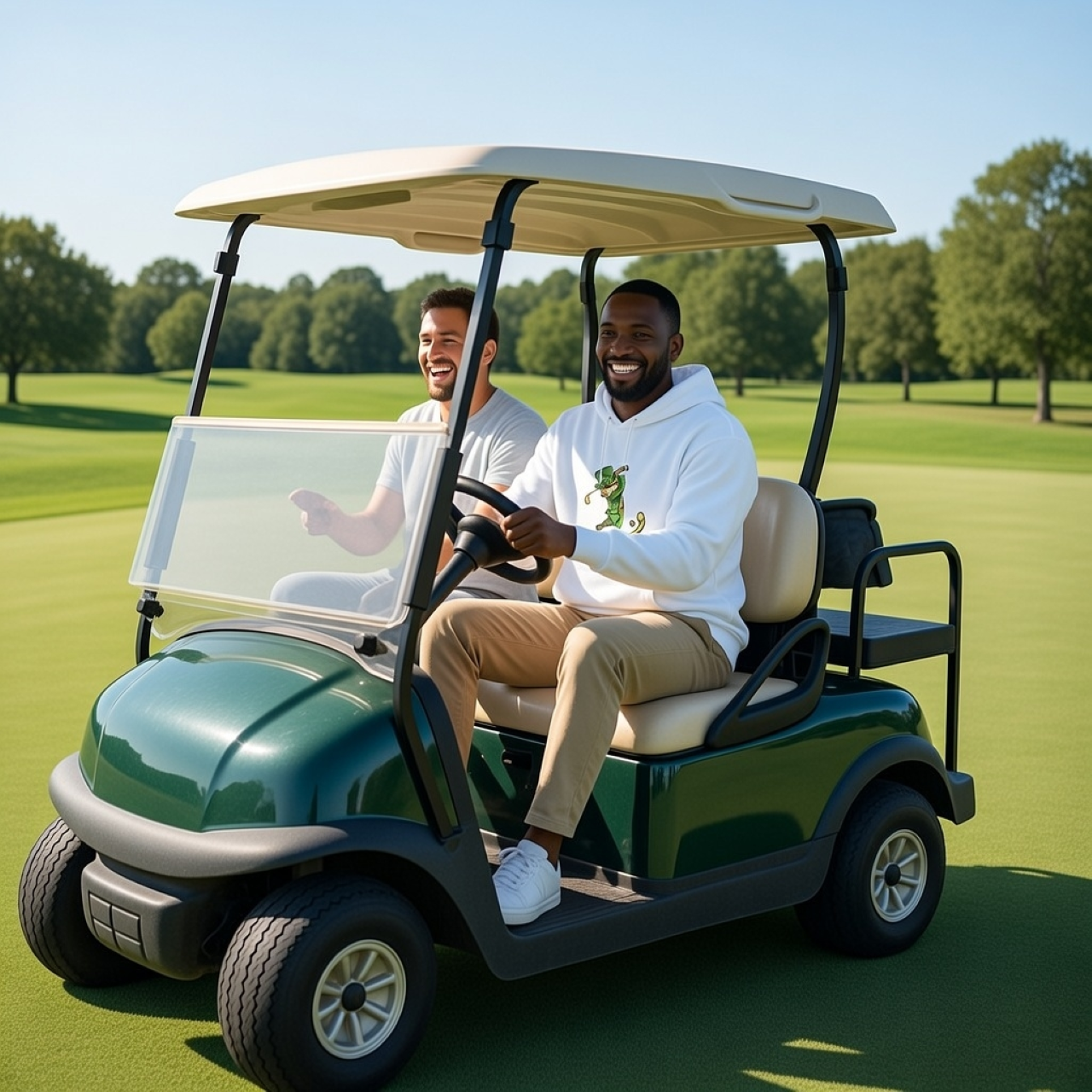 Lucky Golf Hoodie – Heavyweight St. Patrick’s Day Golf Hoodie product thumbnail image