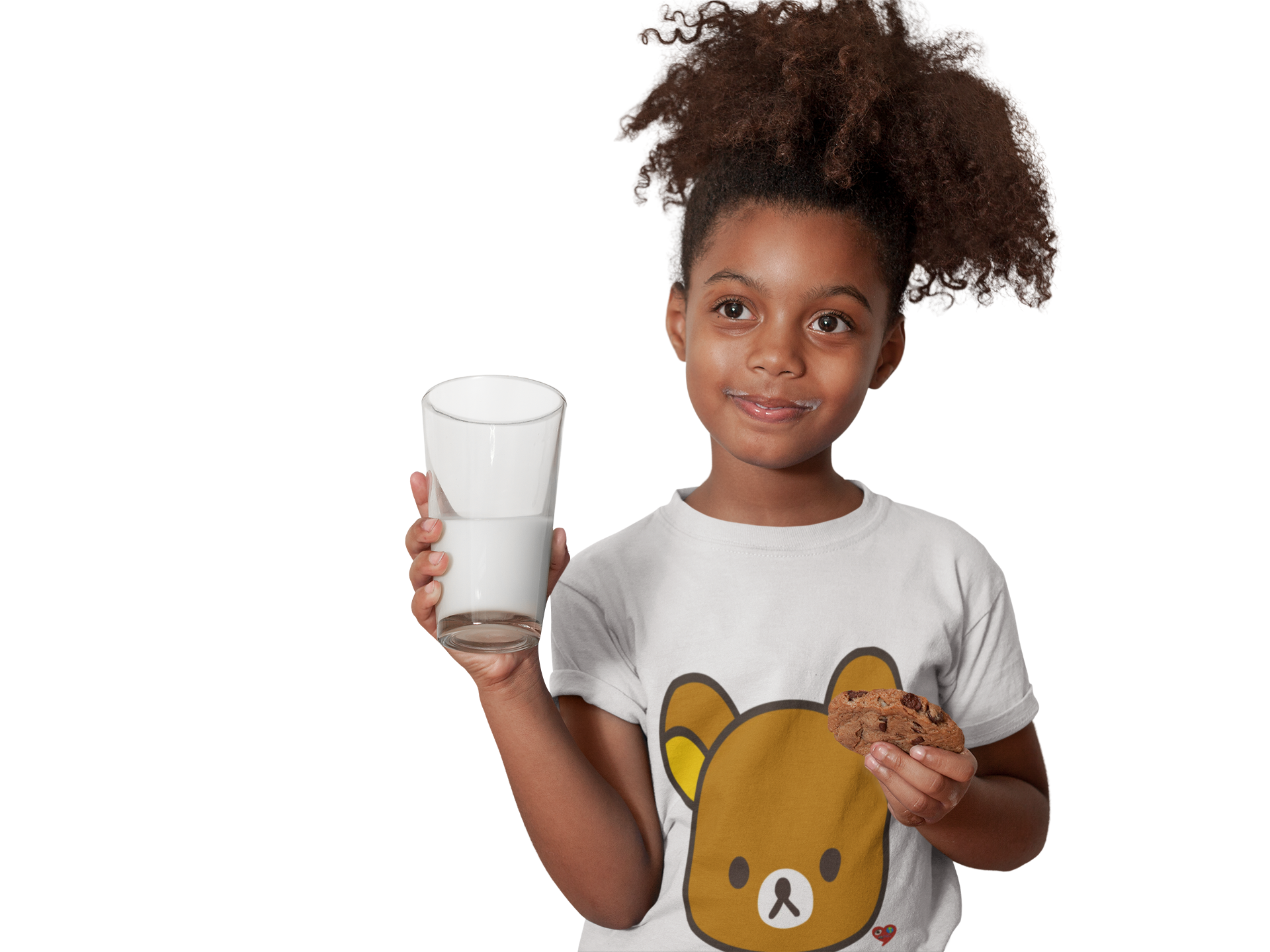 Kids Tee — Cute Bear Face Graphic Shirt product thumbnail image Kids Tee — Cute Bear Face Graphic Shirt product thumbnail image