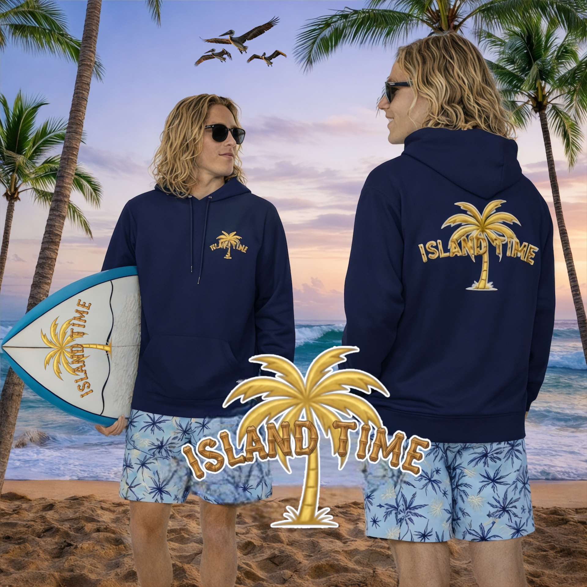 Island Time Hoodie product thumbnail image Island Time Hoodie product thumbnail image