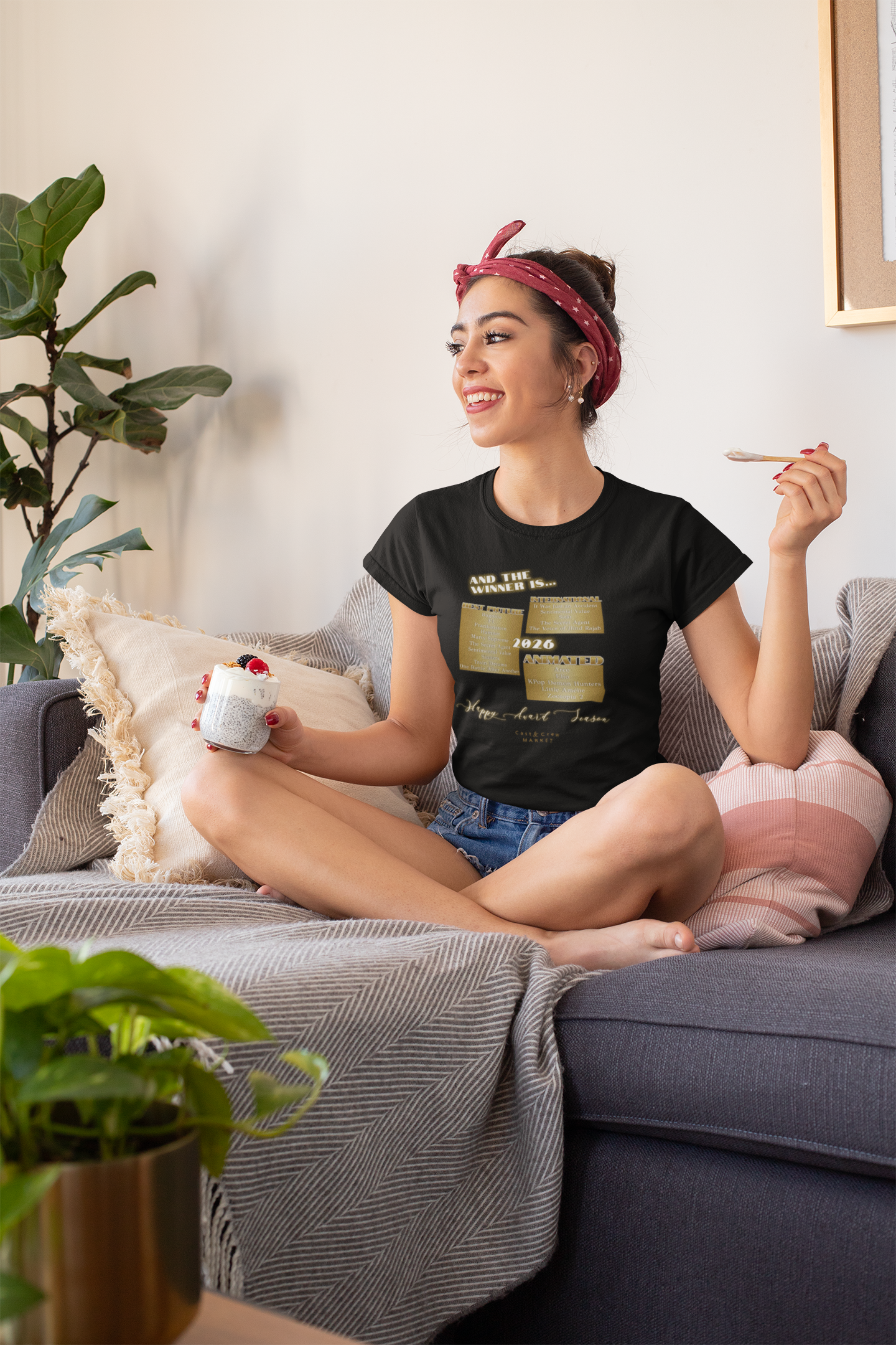 Oscar Night T-Shirt | 2026 Academy Awards Ballot Tee | Awards Season Apparel for Women product thumbnail image