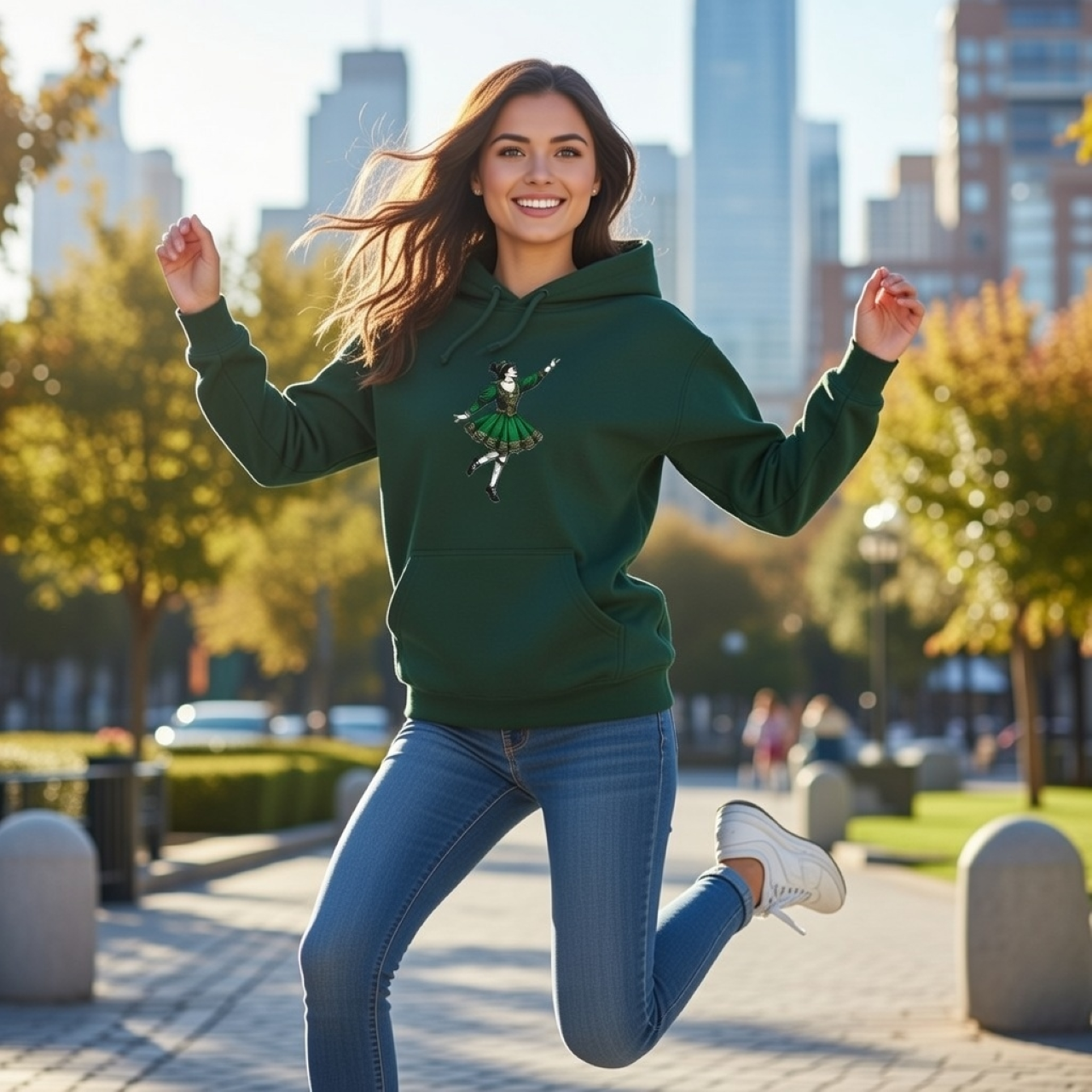 Irish Step Dancer Hoodie – Vintage Celtic Dance Pullover | Garment-Dyed Unisex Irish Hoodie | St. Patrick’s Day Dance Sweatshirt product thumbnail image Irish Step Dancer Hoodie – Vintage Celtic Dance Pullover | Garment-Dyed Unisex Irish Hoodie | St. Patrick’s Day Dance Sweatshirt product thumbnail image