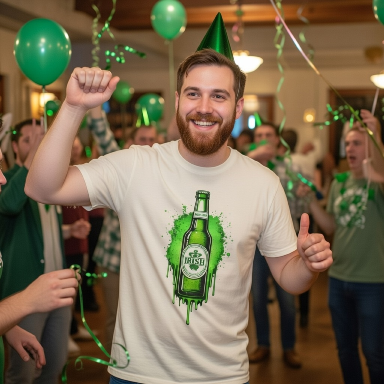 Irish Beer Tee – Garment-Dyed Heavyweight Vintage T-Shirt