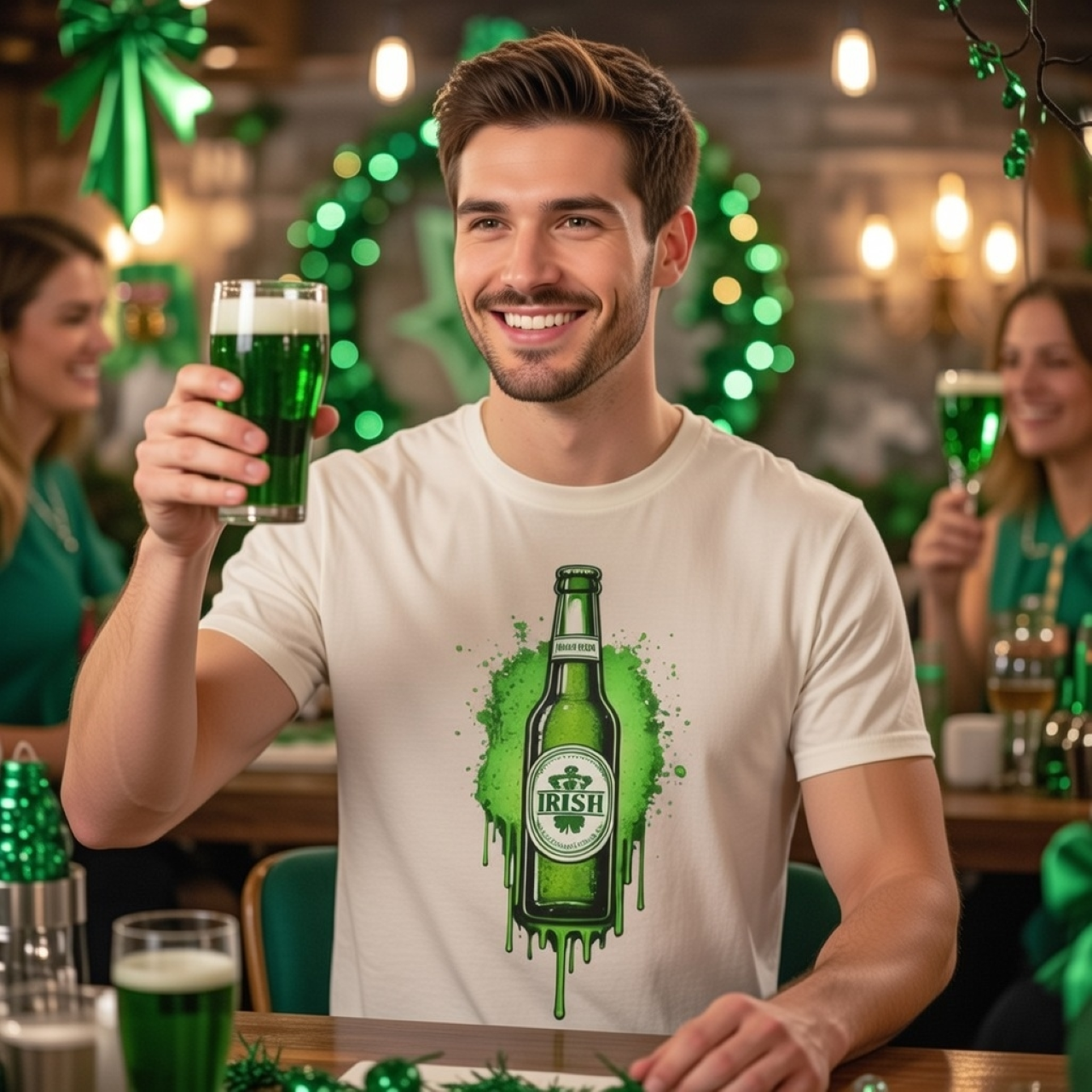 Irish Beer Tee – Garment-Dyed Heavyweight Vintage T-Shirt product thumbnail image