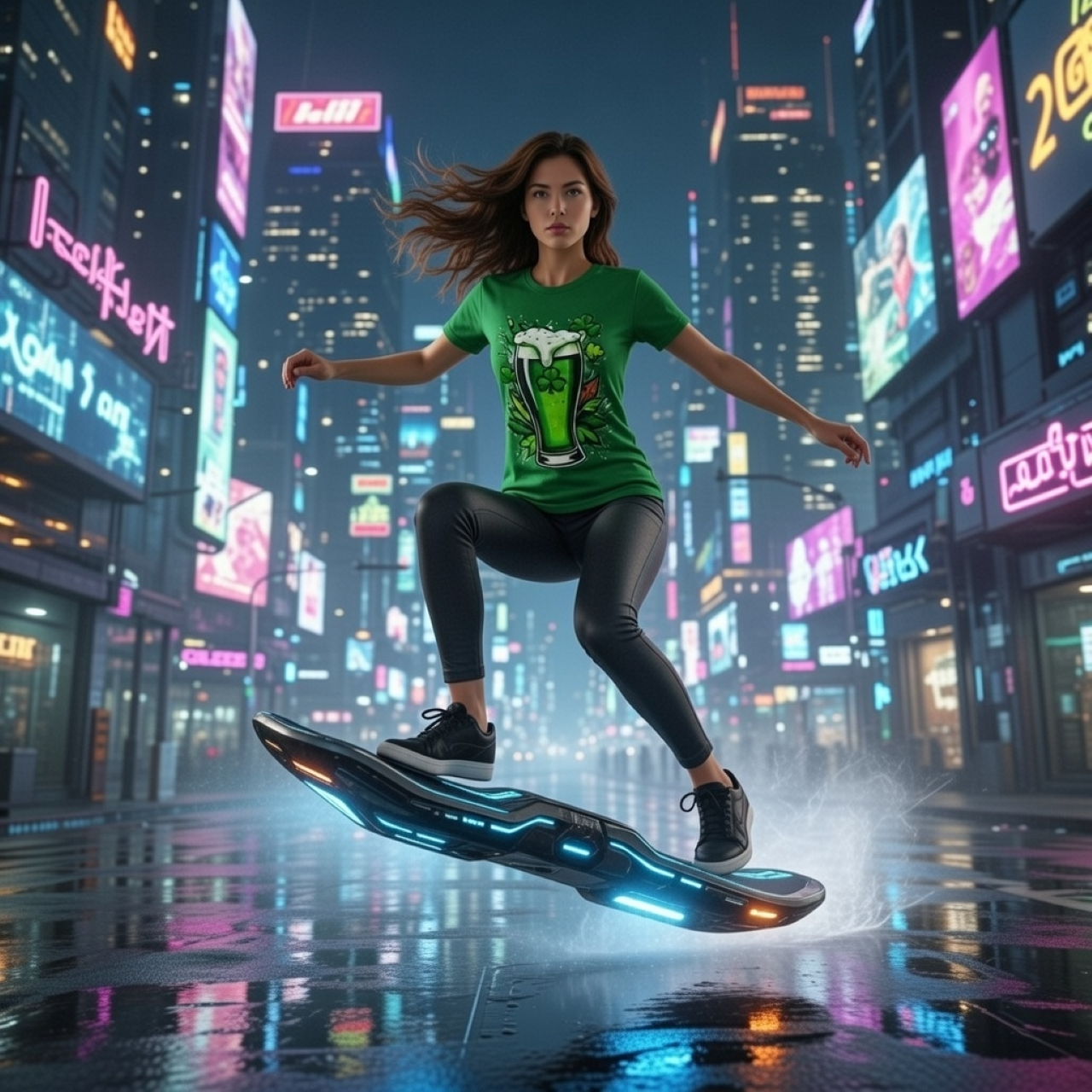 St. Patrick’s Green Beer Tee – Garment-Dyed Irish Graphic T-Shirt product thumbnail image St. Patrick’s Green Beer Tee – Garment-Dyed Irish Graphic T-Shirt product thumbnail image