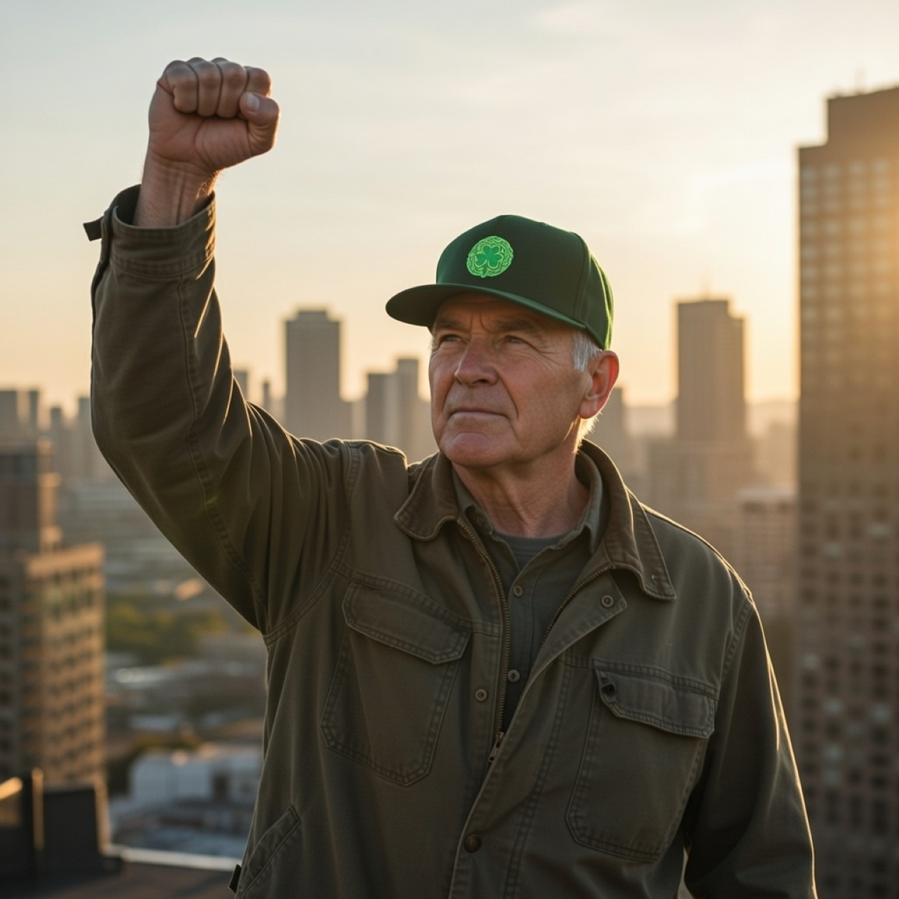 Celtic Shamrock Snapback Hat – Embroidered Four-Leaf Clover Cap product thumbnail image Celtic Shamrock Snapback Hat – Embroidered Four-Leaf Clover Cap product thumbnail image