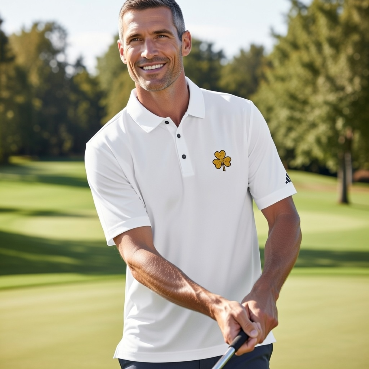 Golden Shamrock Performance Polo (Lightweight Edition) – Men’s Moisture-Wicking Golf & Casual Shirt with UPF 50+ product thumbnail image Golden Shamrock Performance Polo (Lightweight Edition) – Men’s Moisture-Wicking Golf & Casual Shirt with UPF 50+ product thumbnail image