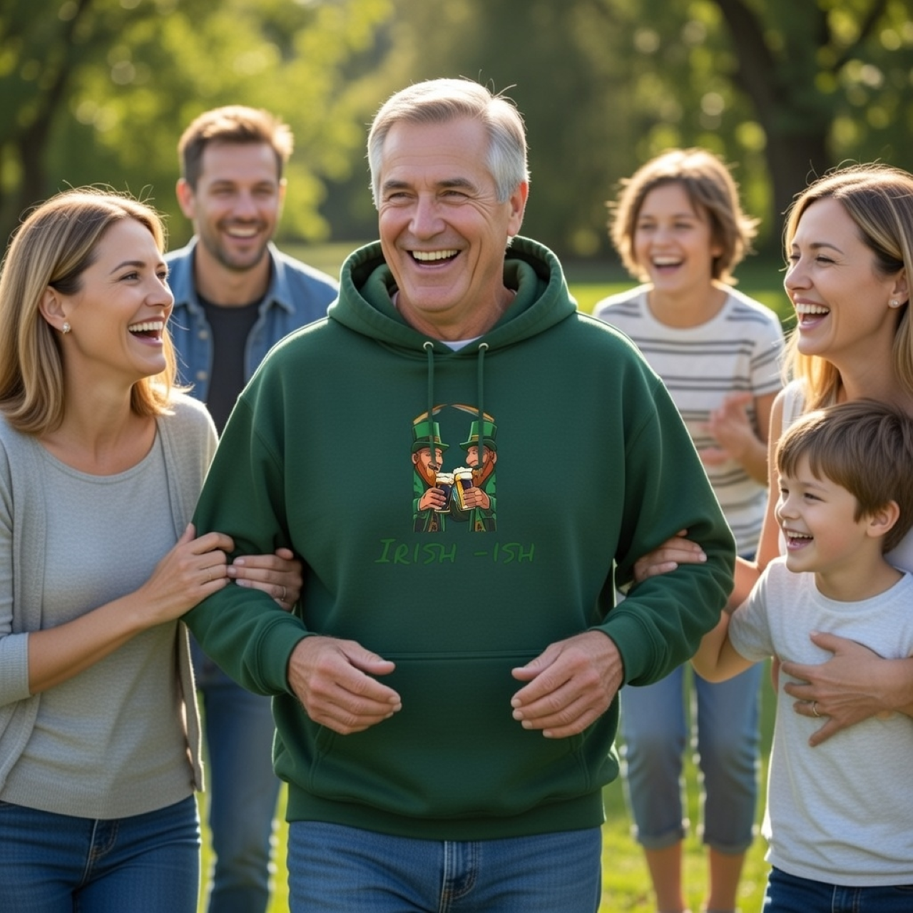 Irish-ish Sweatshirt – Relaxed Fit St. Patrick’s Day Pullover product thumbnail image
