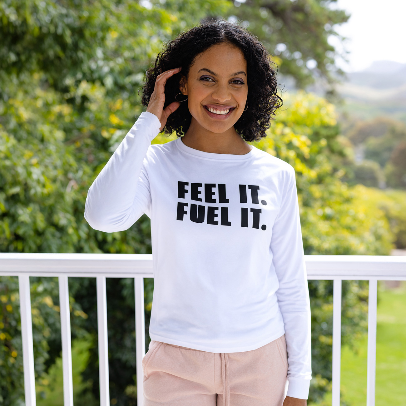 Feel It. Fuel It. Long Sleeve Tee