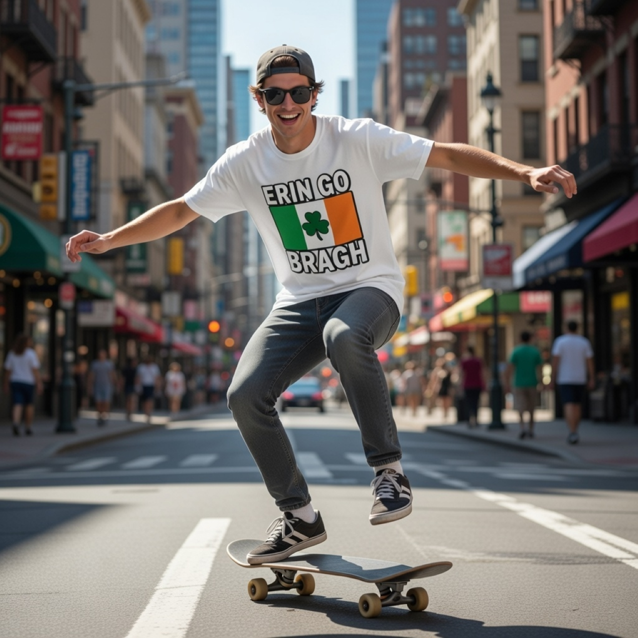 Erin Go Bragh Irish Flag Tee – Irish Pride T-Shirt, St. Patrick’s Day Unisex Graphic Shirt