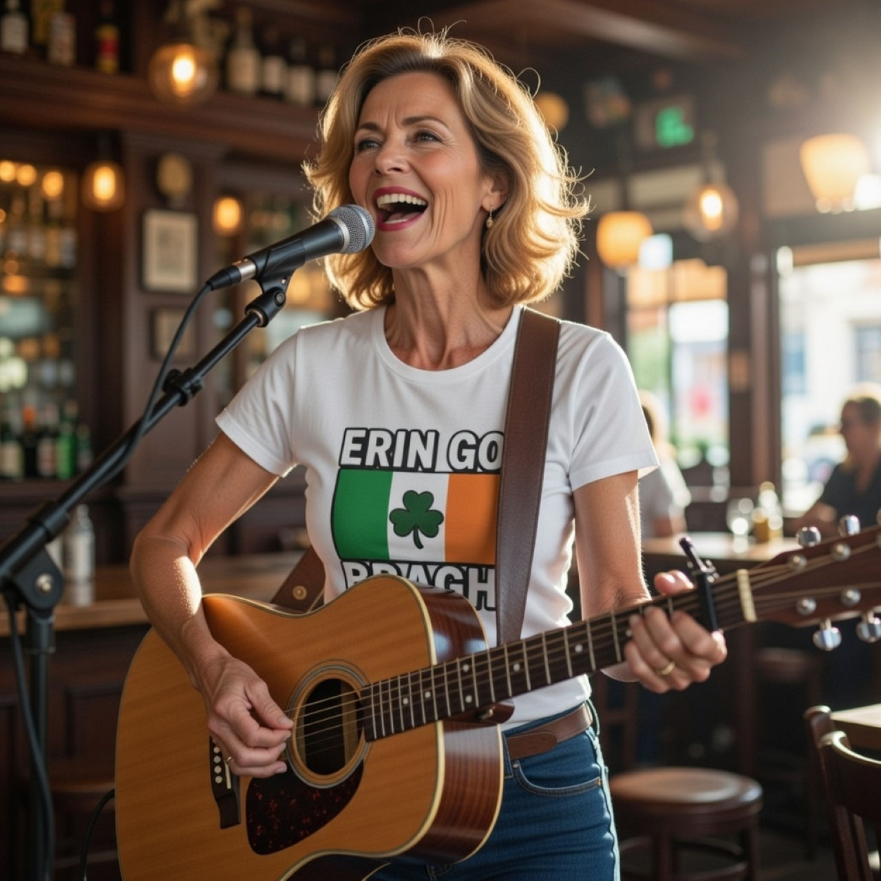 Erin Go Bragh Irish Flag Tee – Irish Pride T-Shirt, St. Patrick’s Day Unisex Graphic Shirt product thumbnail image Erin Go Bragh Irish Flag Tee – Irish Pride T-Shirt, St. Patrick’s Day Unisex Graphic Shirt product thumbnail image