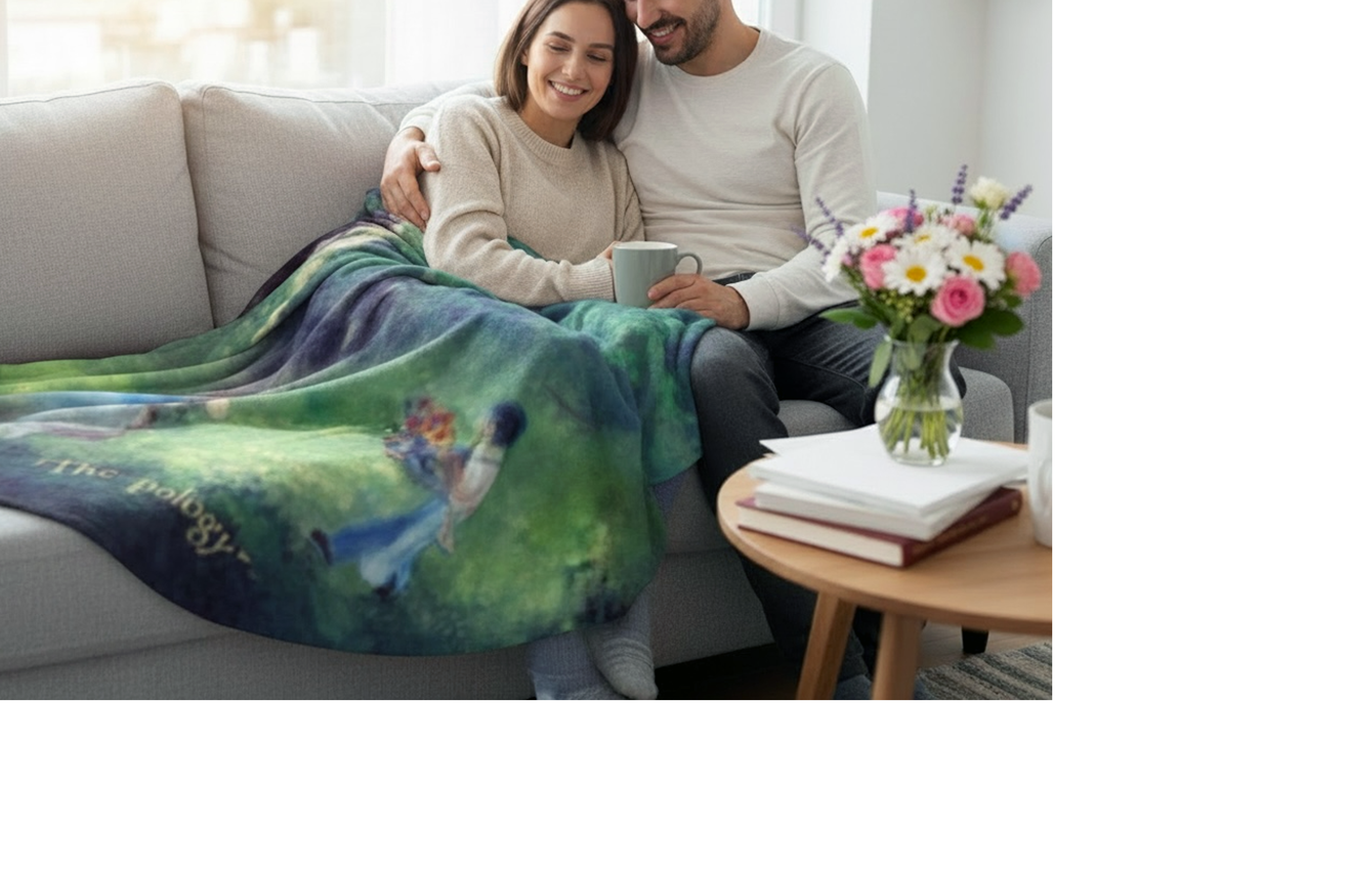 Sherpa Blanket – Vintage Art (The Apology) product thumbnail image