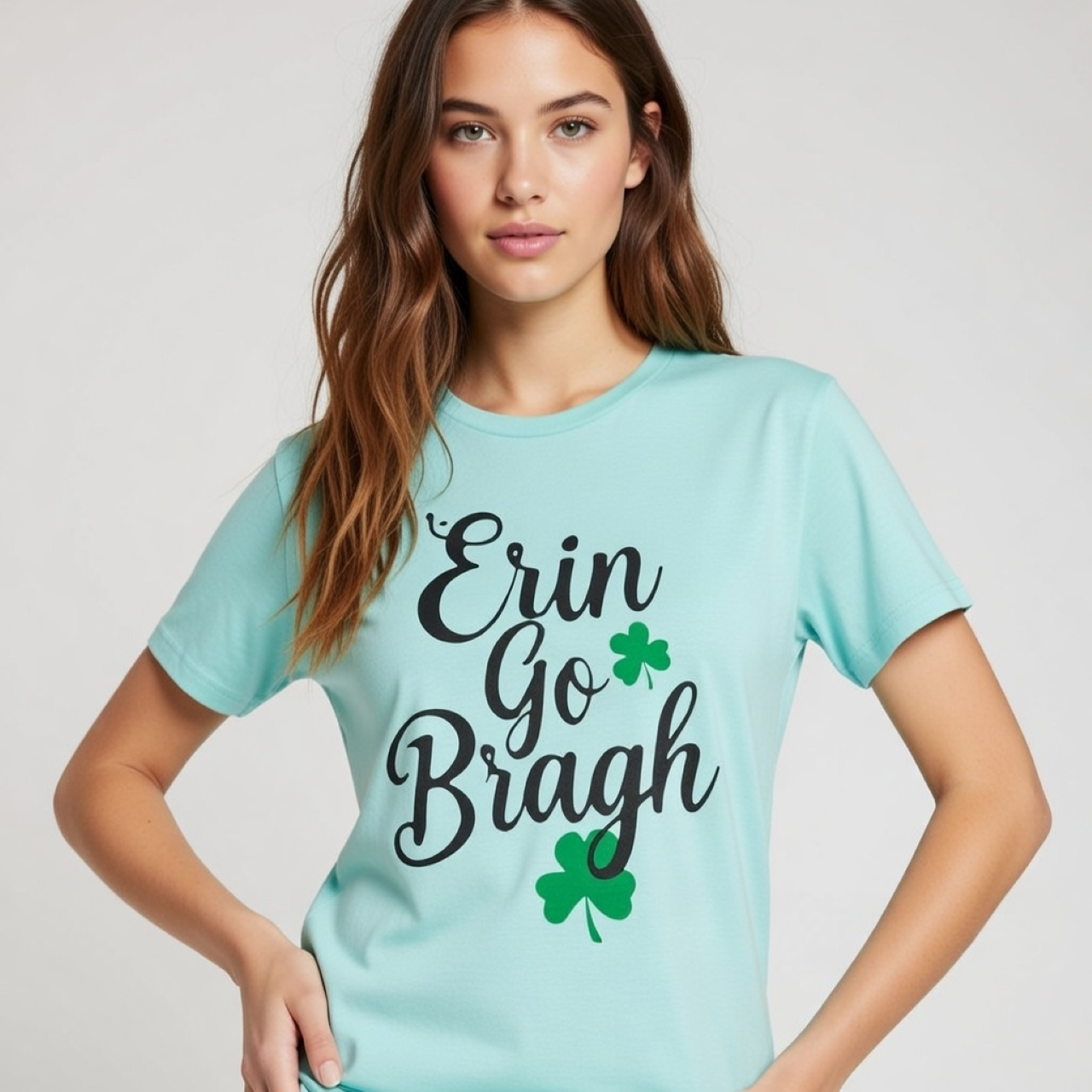 Erin Go Bragh Tee – Irish Pride T-Shirt with Shamrock Accents, St. Patrick’s Day Unisex Graphic Tee product thumbnail image Erin Go Bragh Tee – Irish Pride T-Shirt with Shamrock Accents, St. Patrick’s Day Unisex Graphic Tee product thumbnail image