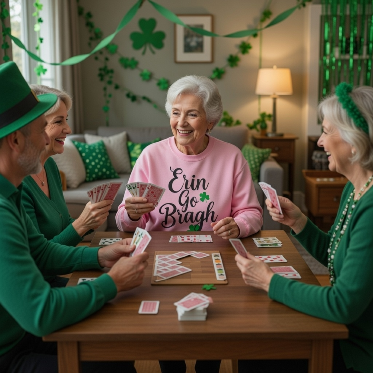 Erin Go Bragh Irish Pride Sweatshirt – St. Patrick’s Day Graphic Crewneck, Unisex Irish Heritage Pullover