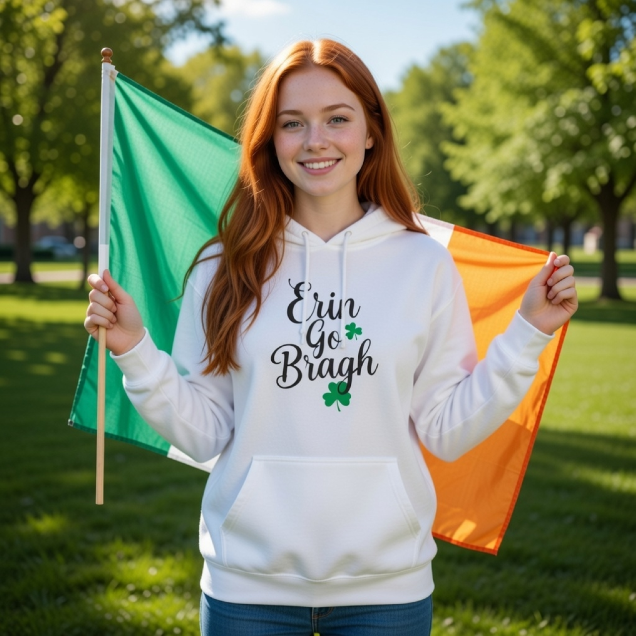 Erin Go Bragh Irish Pride Hoodie – St. Patrick’s Day Graphic Hoodie, Relaxed Unisex Crewneck product thumbnail image Erin Go Bragh Irish Pride Hoodie – St. Patrick’s Day Graphic Hoodie, Relaxed Unisex Crewneck product thumbnail image