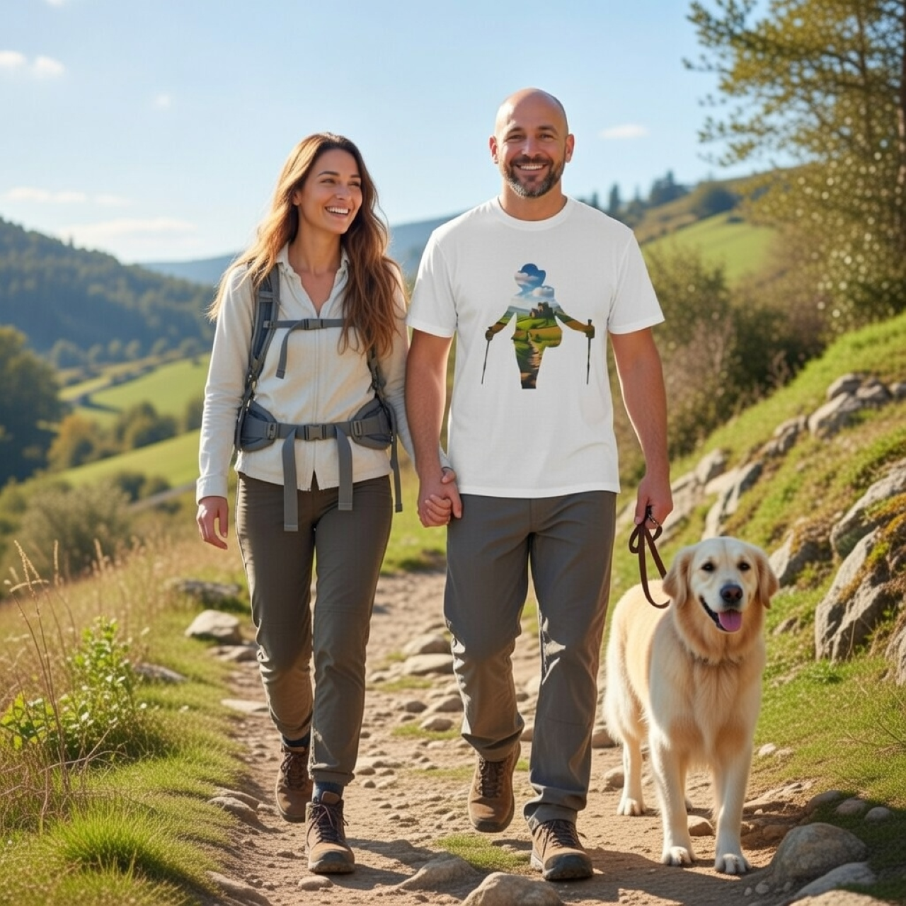 Legend of Poncho Tee – Garment-Dyed Adventure Shirt