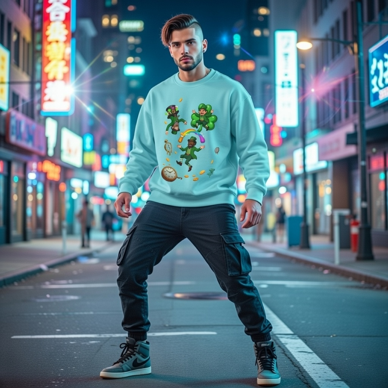 Feld Leprechaun Sweatshirt – Garment-Dyed Cozy Crewneck product thumbnail image
