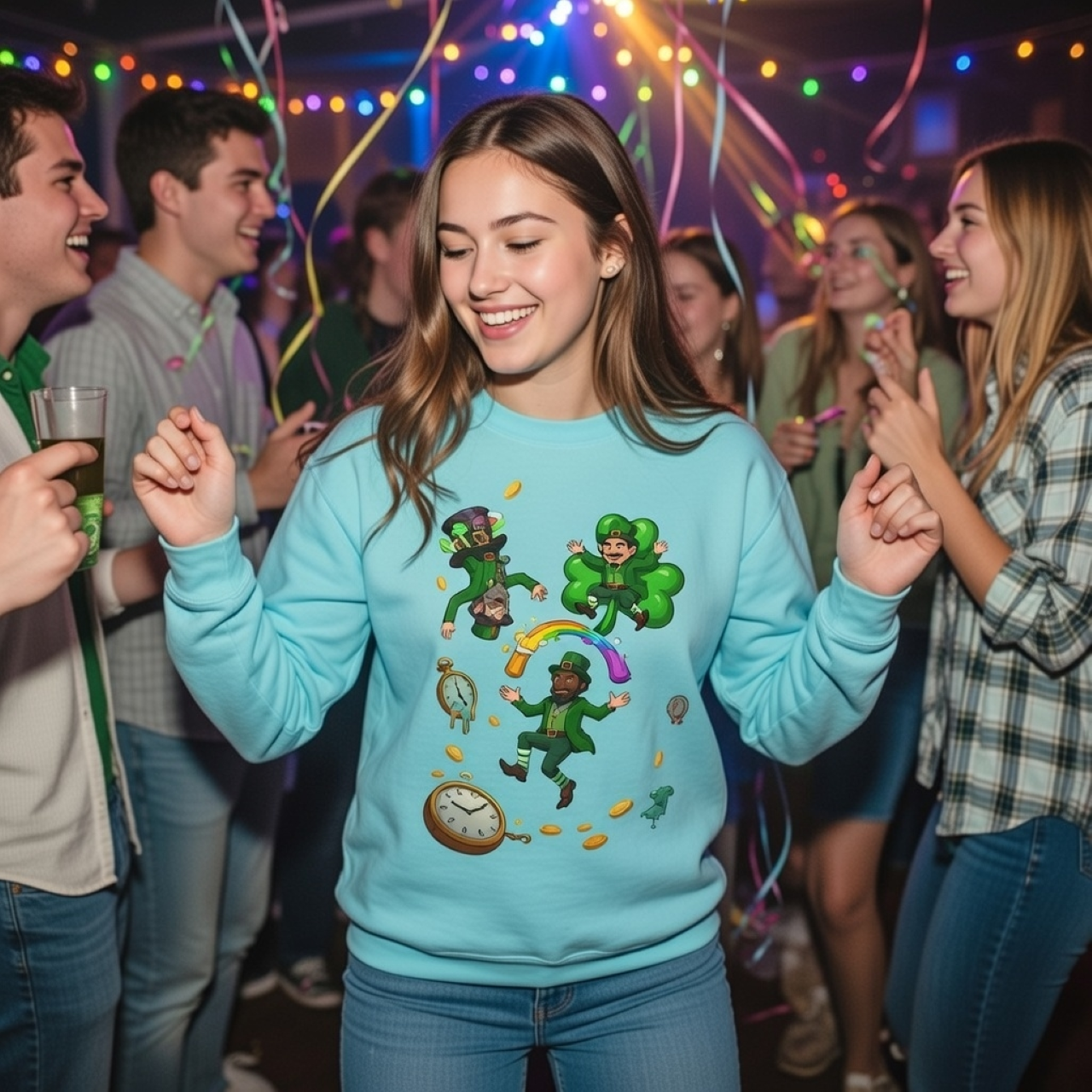 Feld Leprechaun Sweatshirt – Garment-Dyed Cozy Crewneck product thumbnail image Feld Leprechaun Sweatshirt – Garment-Dyed Cozy Crewneck product thumbnail image