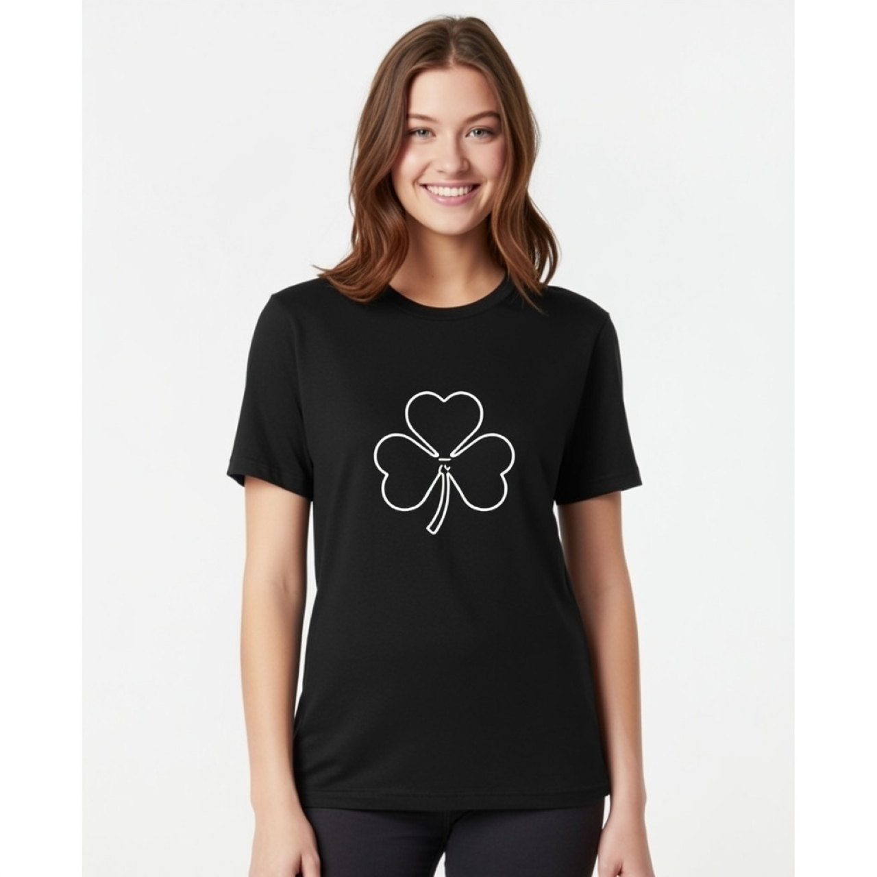 Shamrock Pi Women’s Tee – Casual &amp; Festive St. Patrick’s Day Style product thumbnail image