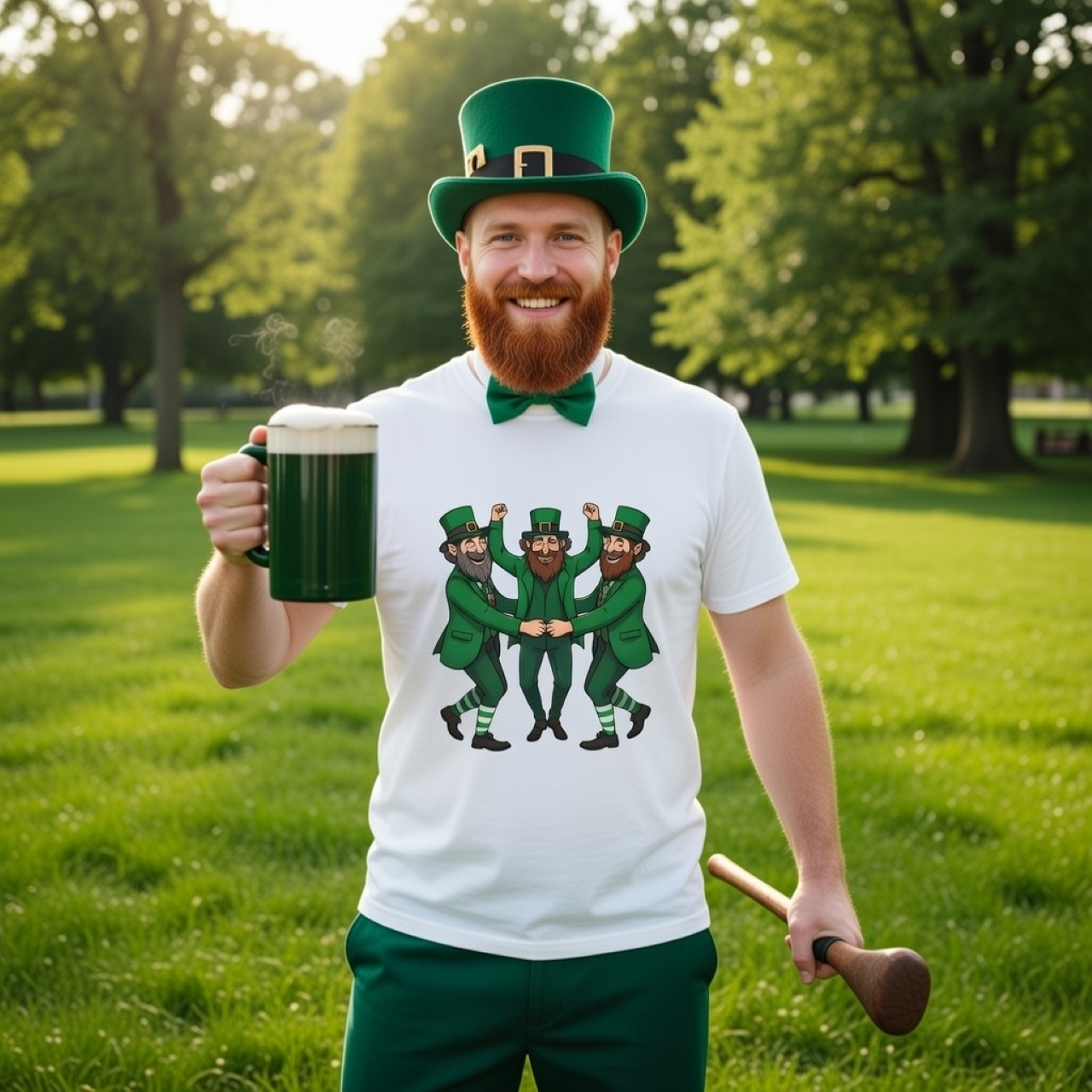 Bridge Dancers St. Patrick’s Day Tee – Irish Leprechaun Dancing Shirt