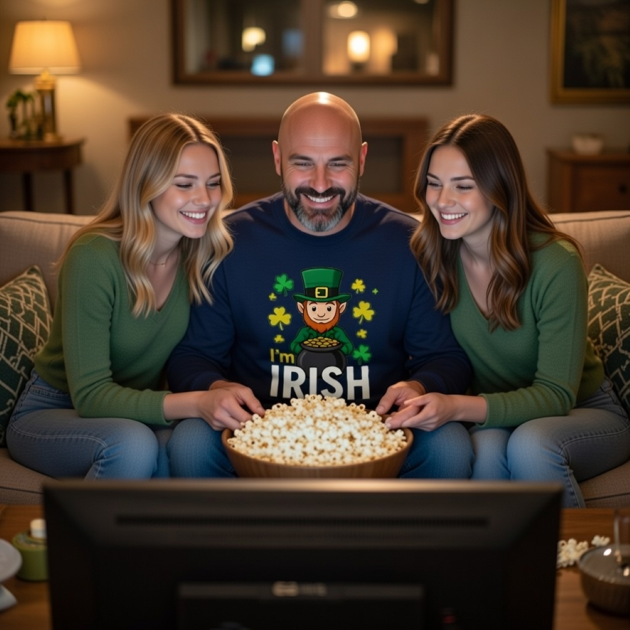 I’m Irish Leprechaun Sweatshirt – St. Patrick’s Day Crewneck product thumbnail image