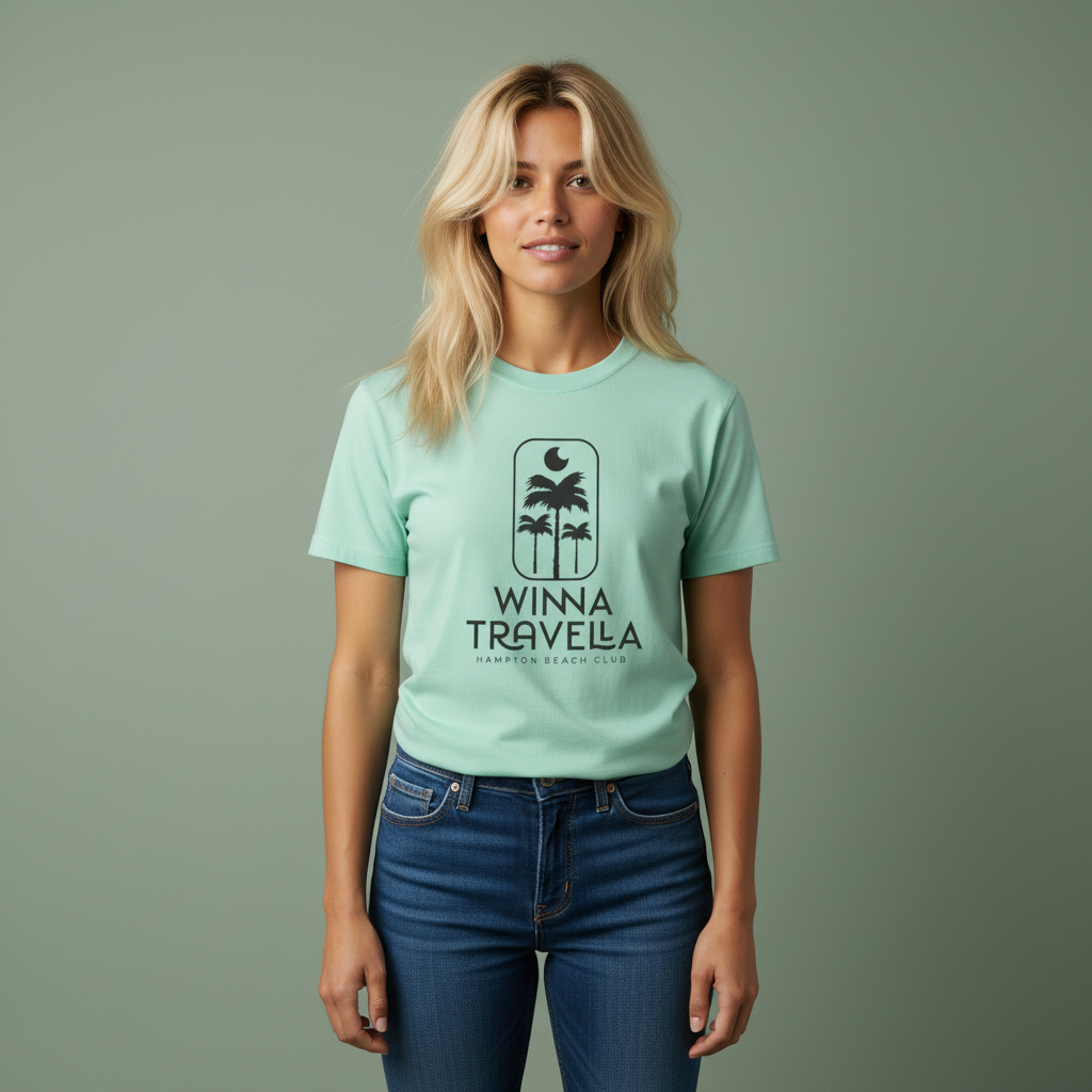 Winna Travella Hampton Beach Resort Wear - Comfort Colors Relaxed Fit T-Shirt product thumbnail image
