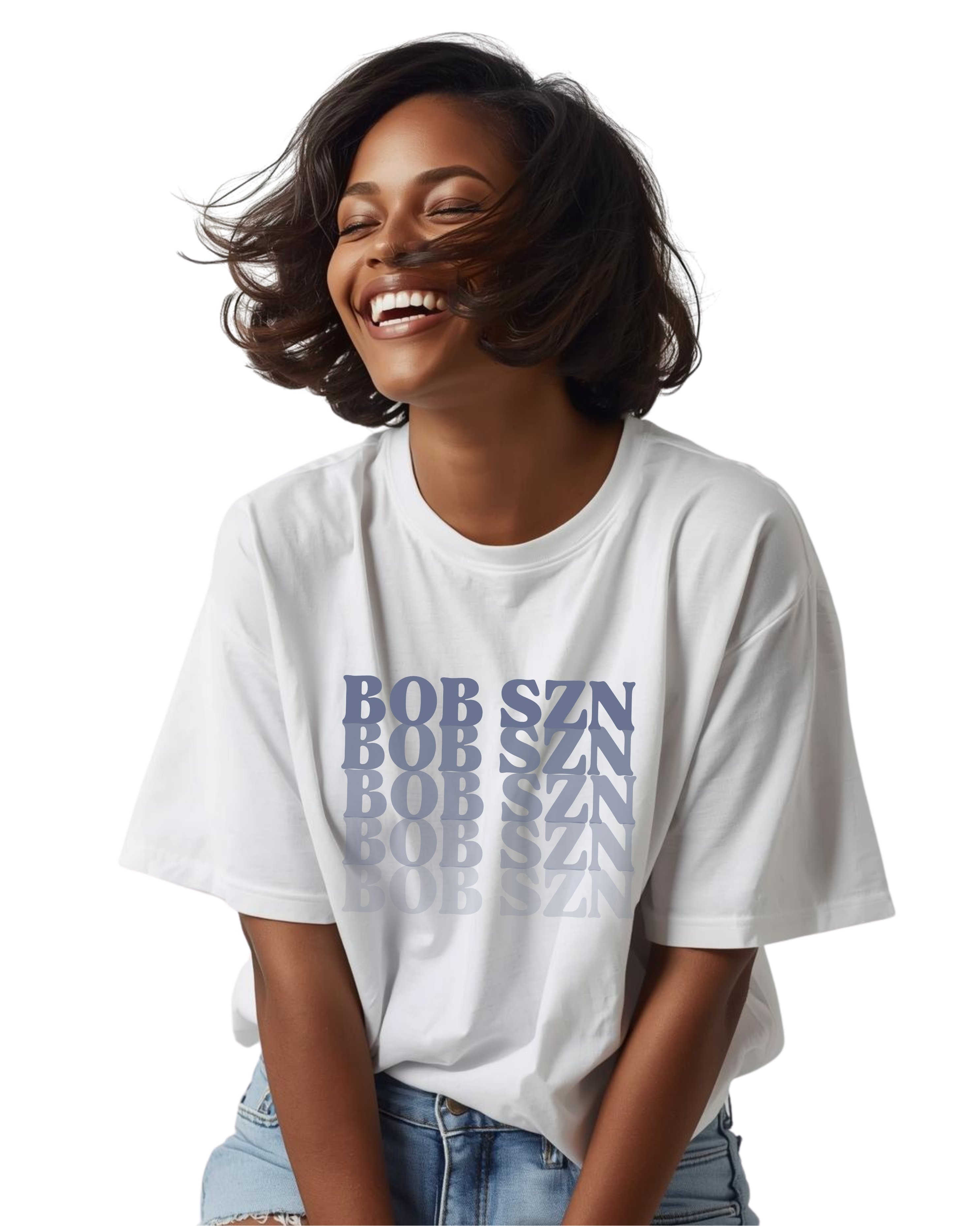 "Bob Szn" Black Women Hairstyle Appreciation Bob Hair Appreciation Soft Graphic Tee product thumbnail image "Bob Szn" Black Women Hairstyle Appreciation Bob Hair Appreciation Soft Graphic Tee product thumbnail image
