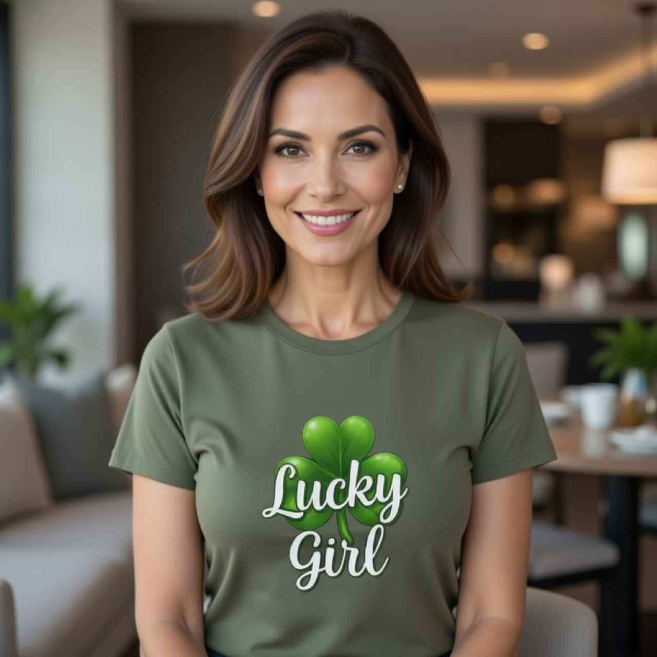 Lucky Girl Tee – St. Patrick’s Day Shirt product thumbnail image