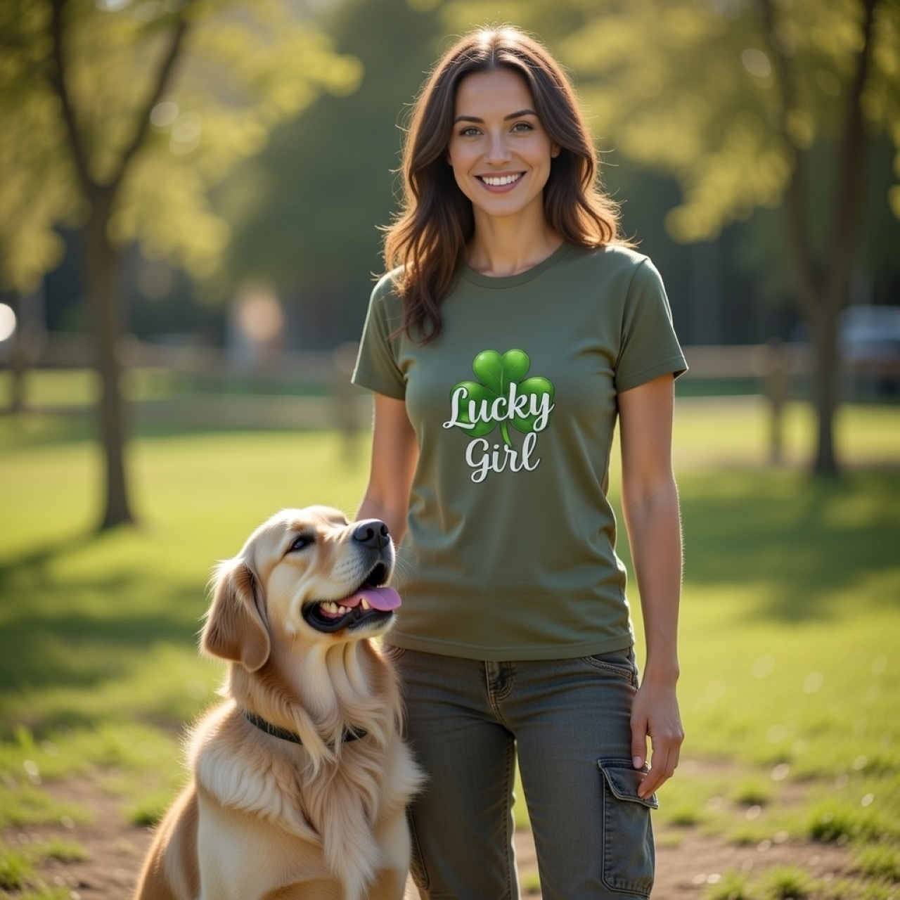 Lucky Girl Tee – St. Patrick’s Day Shirt product thumbnail image
