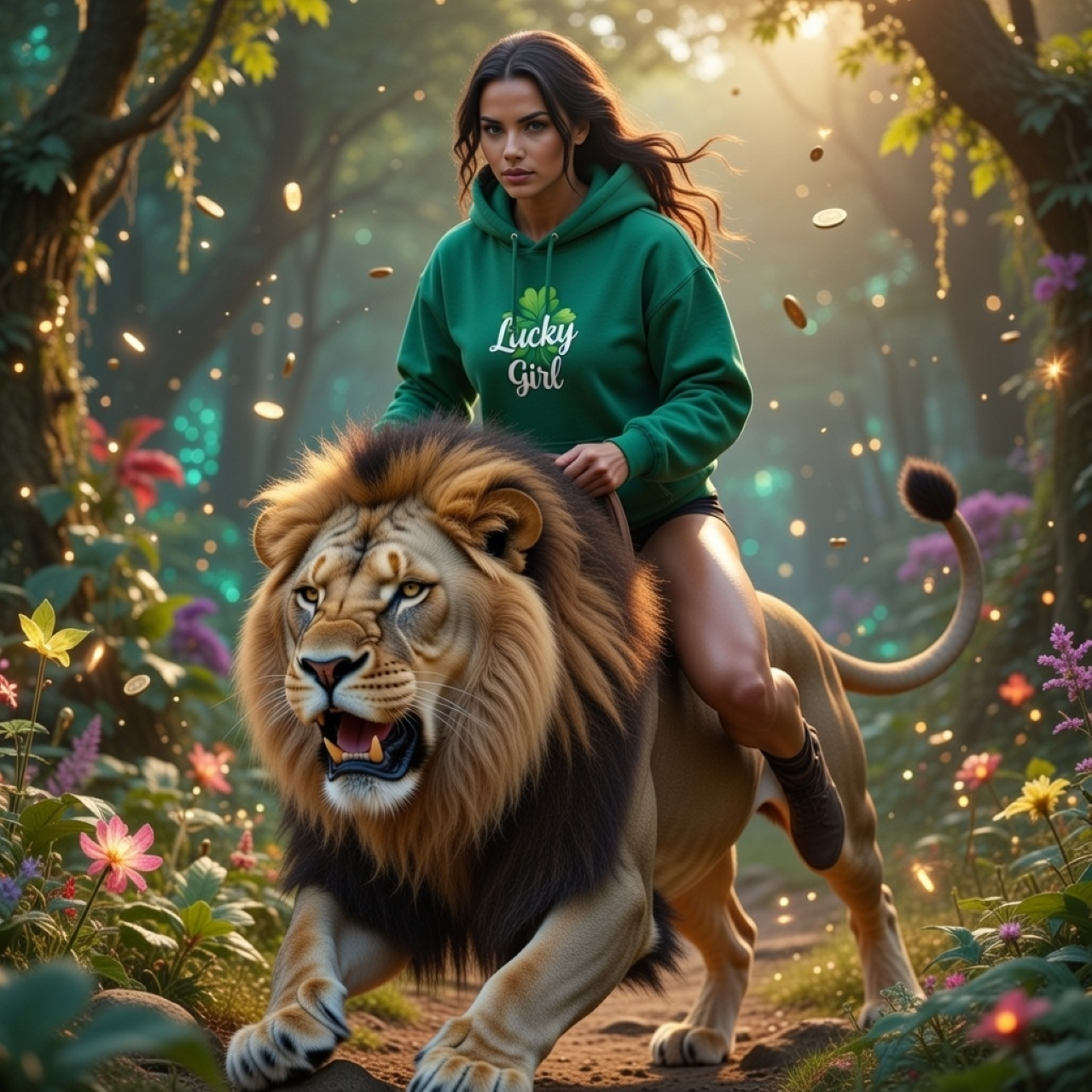 Lucky Girl Hoodie – St. Patrick’s Day Pullover product thumbnail image