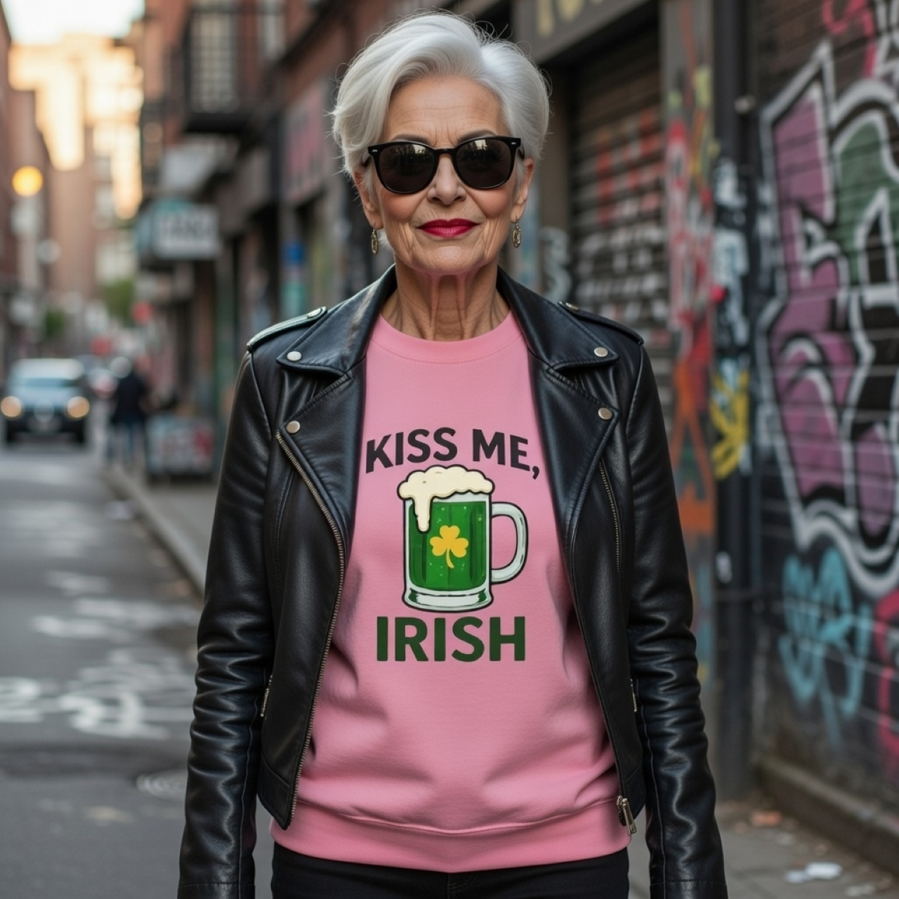 Kiss Me, Irish Sweatshirt – St. Patrick’s Day Pullover product thumbnail image