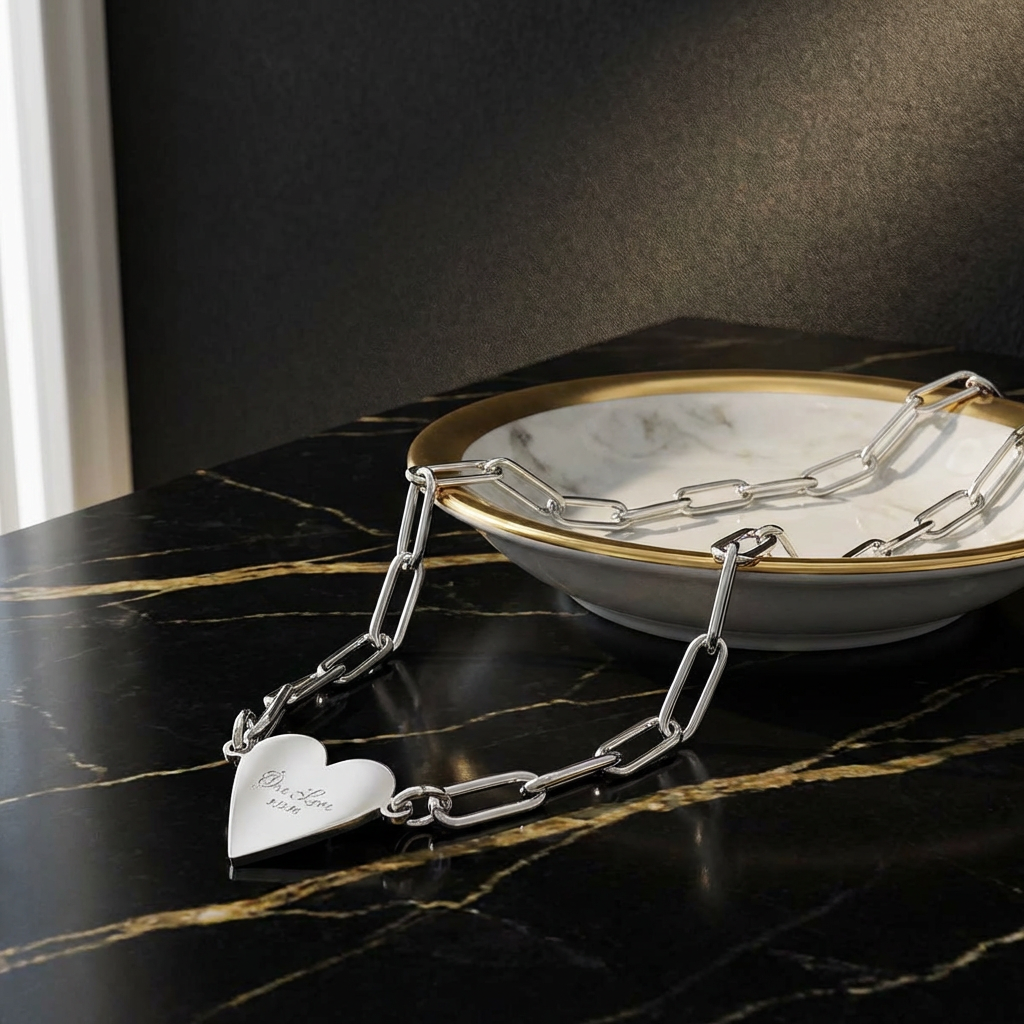 Personalized Heart Necklace for Mom – Custom Engraved Rose Gold Pendant – Gift for Daughter, Wife, Girlfriend – Minimalist Name Jewelry product thumbnail image Personalized Heart Necklace for Mom – Custom Engraved Rose Gold Pendant – Gift for Daughter, Wife, Girlfriend – Minimalist Name Jewelry product thumbnail image