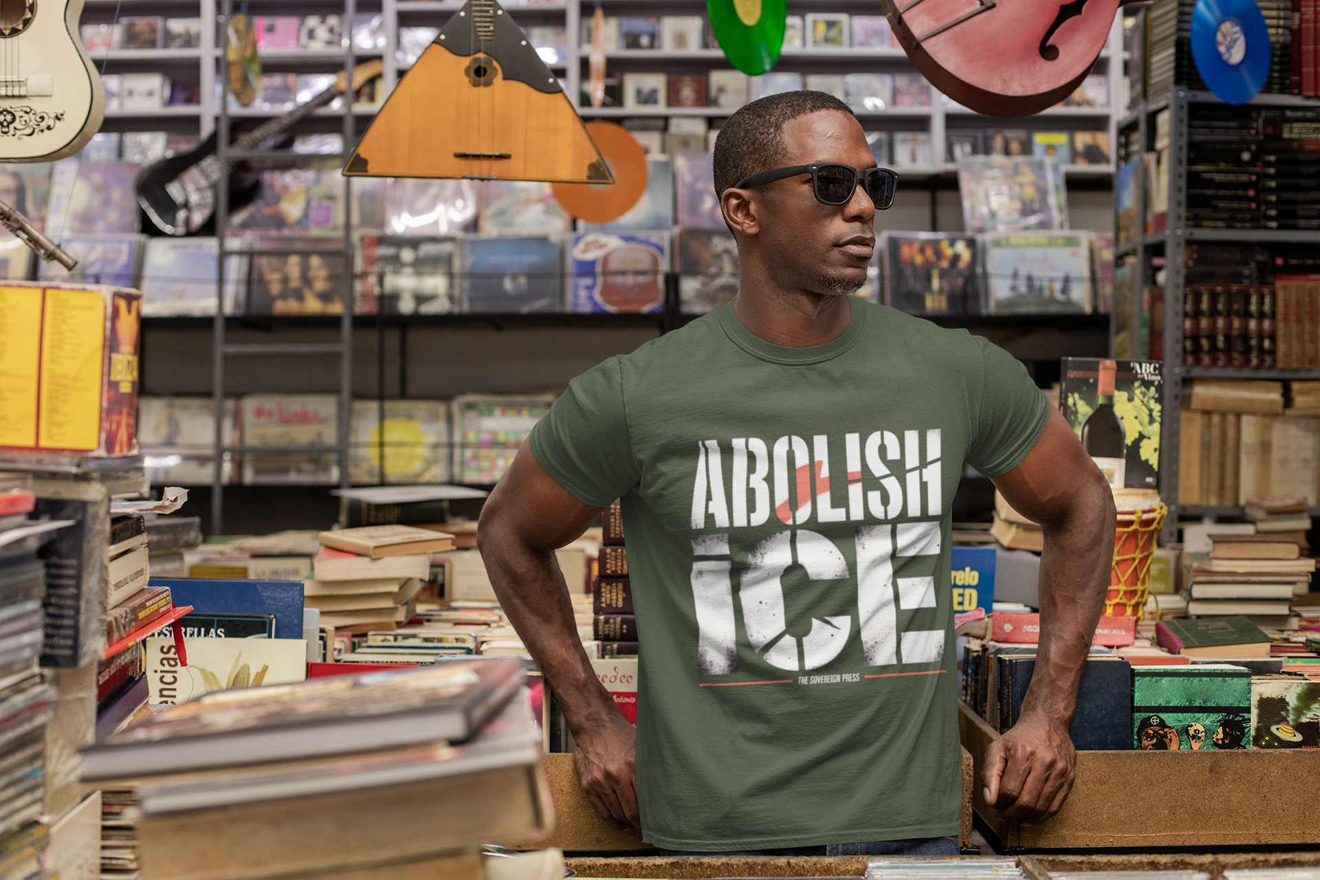 Abolish ICE // Political Protest Short Sleeve Tee product thumbnail image Abolish ICE // Political Protest Short Sleeve Tee product thumbnail image