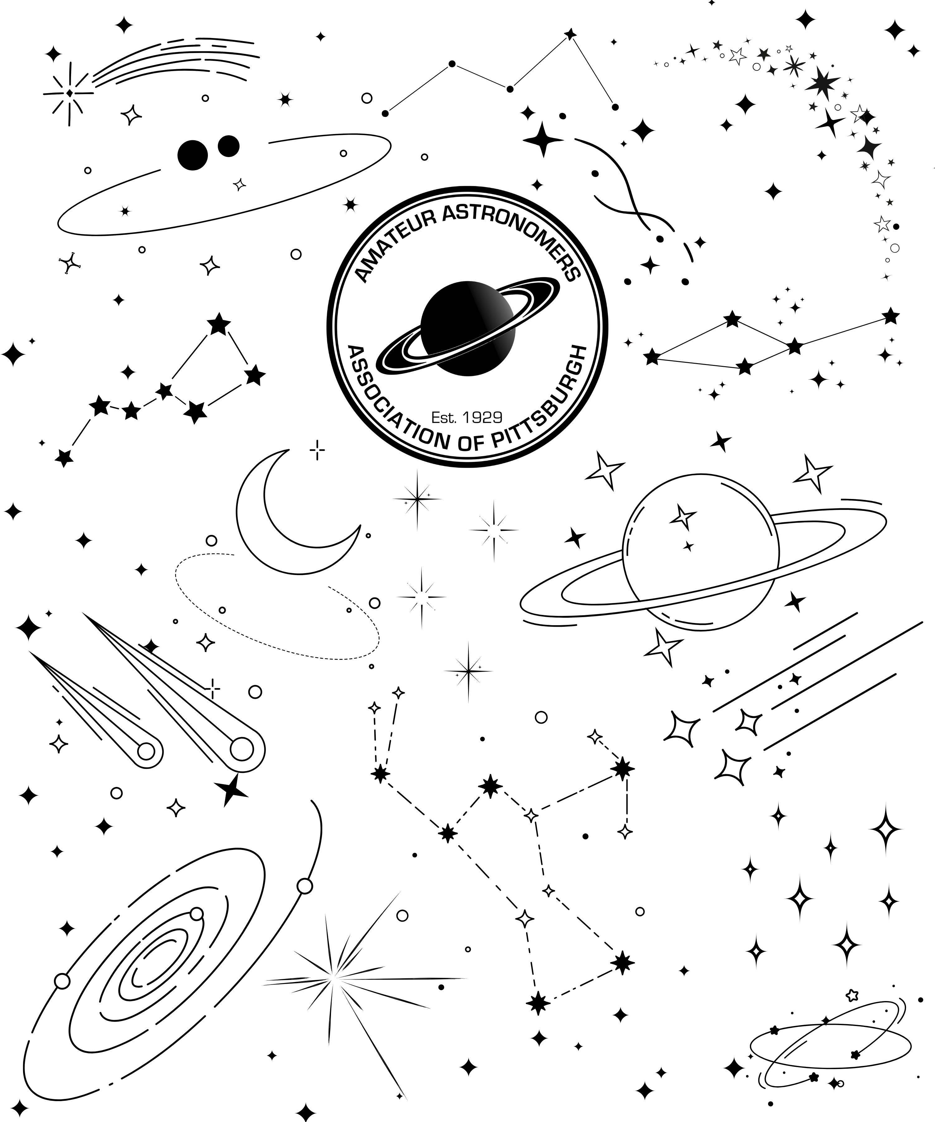 AAAP Logo Astronomical Cotton Canvas Tote product thumbnail image