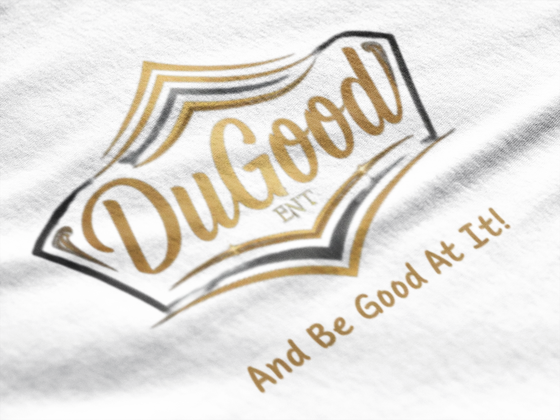 DuGood Crewneck Sweatshirt – 'DuGood And Be Good At It' Cozy Inspirational Pullover product thumbnail image